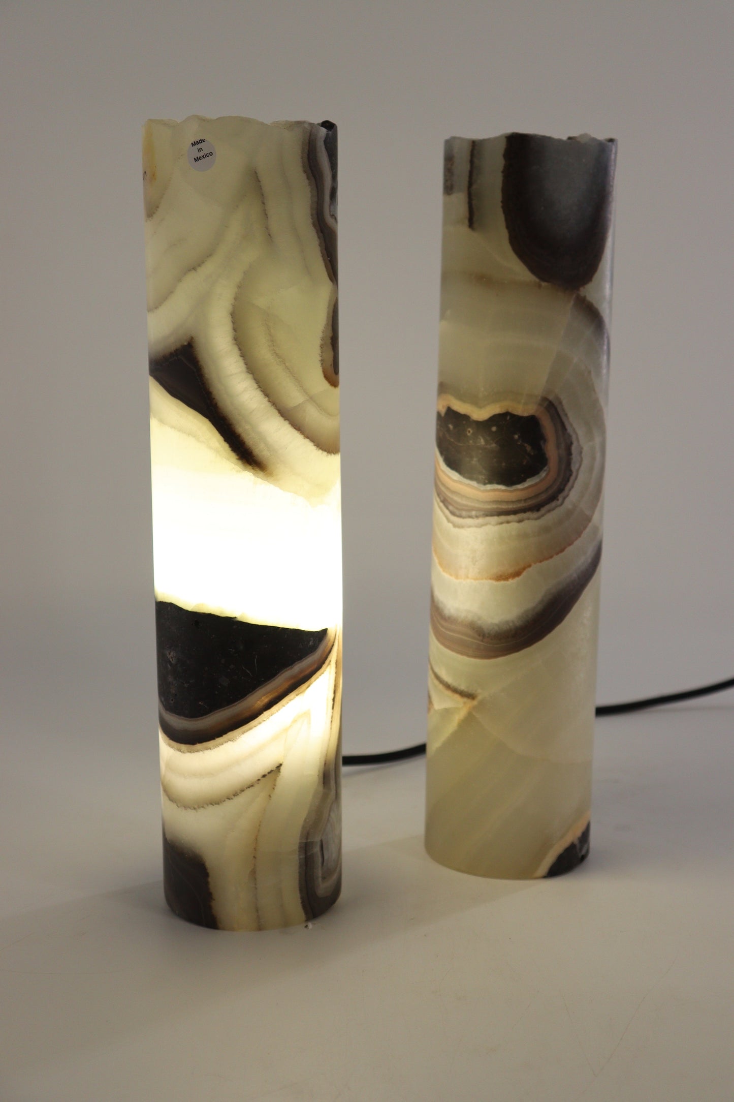 Onyx Lamp Pair - Expert Supplier of Wholesale Crystals & Bulk Gemstones