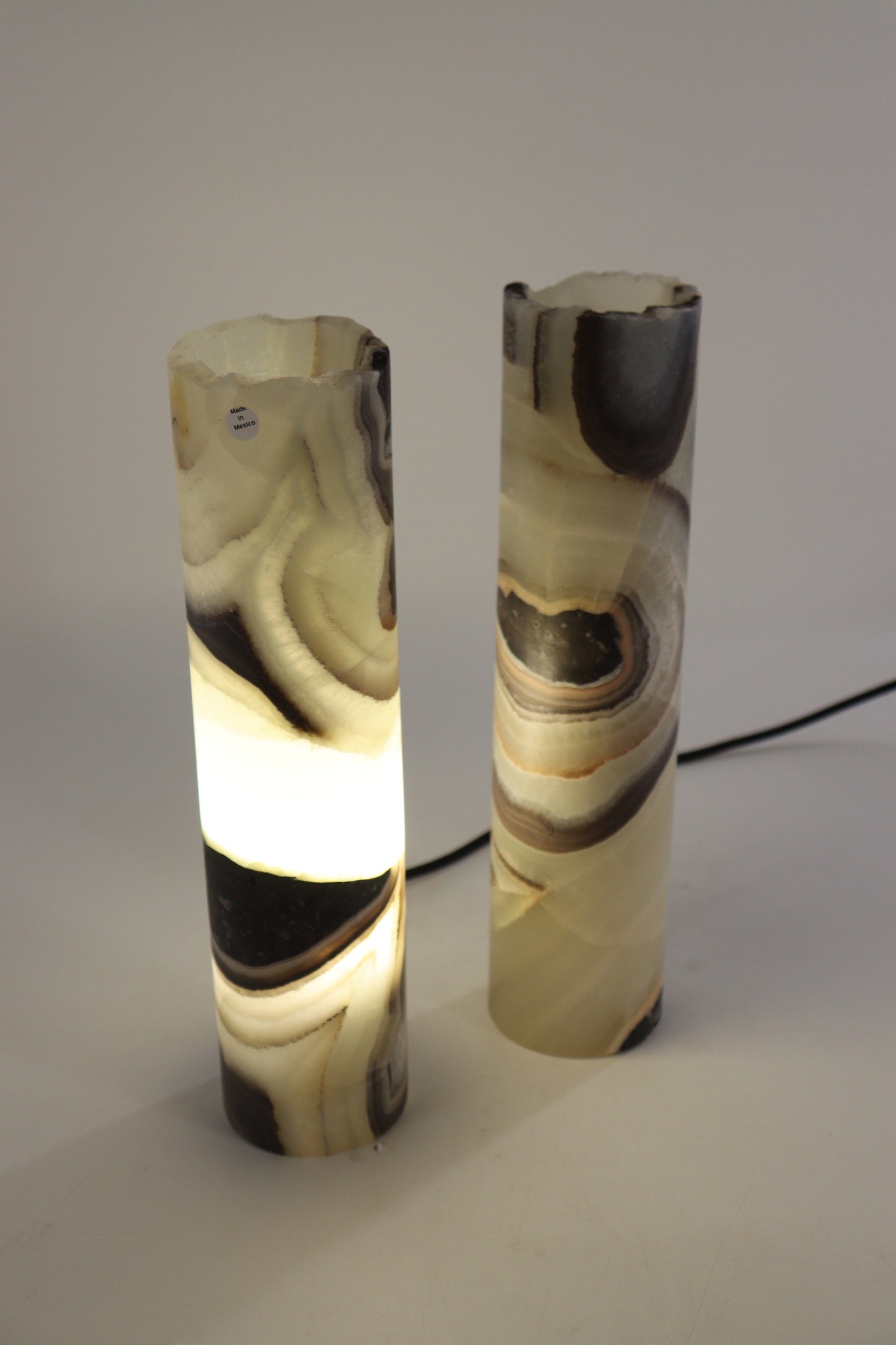 Onyx Lamp Pair - Expert Supplier of Wholesale Crystals & Bulk Gemstones