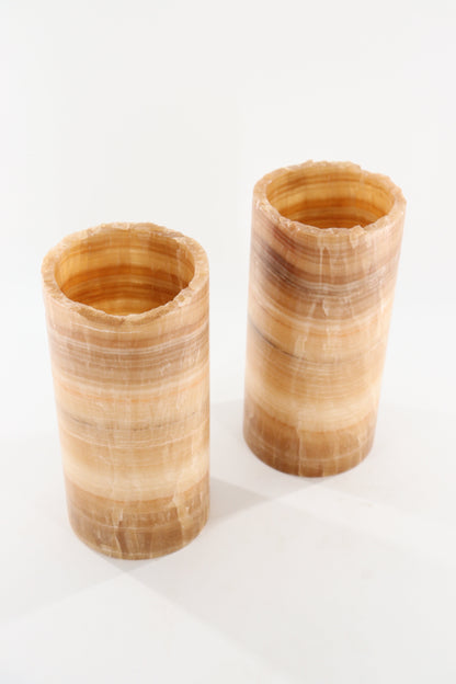 Onyx Lamp Pair - Expert Supplier of Wholesale Crystals & Bulk Gemstones