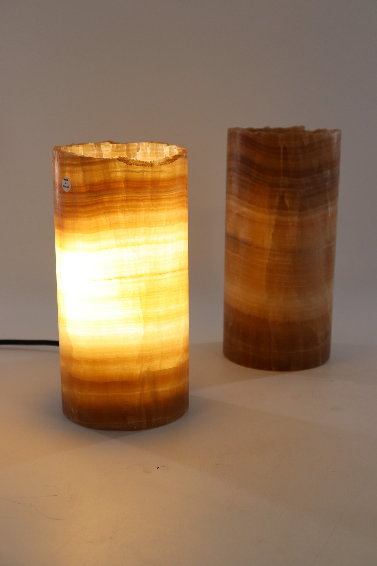 Onyx Lamp Pair - Expert Supplier of Wholesale Crystals & Bulk Gemstones