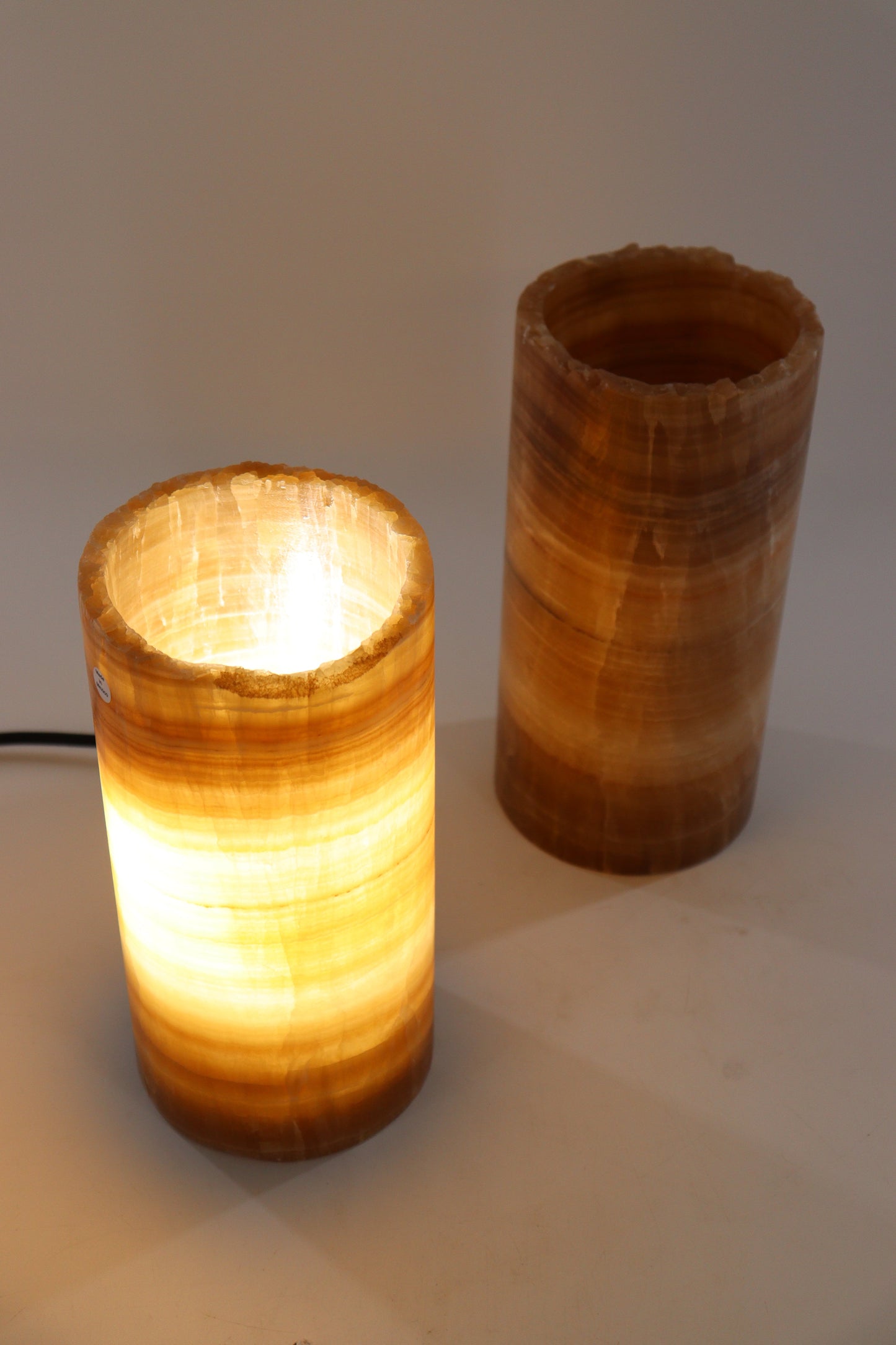 Onyx Lamp Pair - Expert Supplier of Wholesale Crystals & Bulk Gemstones