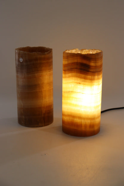 Onyx Lamp Pair - Expert Supplier of Wholesale Crystals & Bulk Gemstones