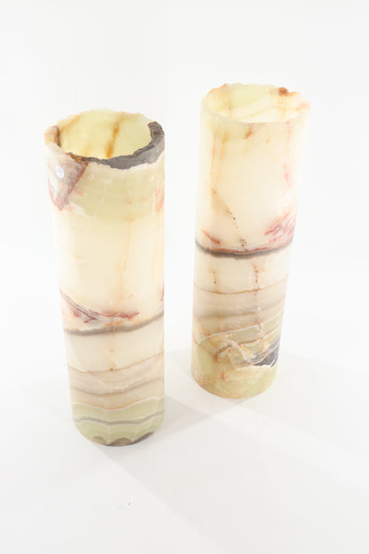 Onyx Lamp Pair - Expert Supplier of Wholesale Crystals & Bulk Gemstones