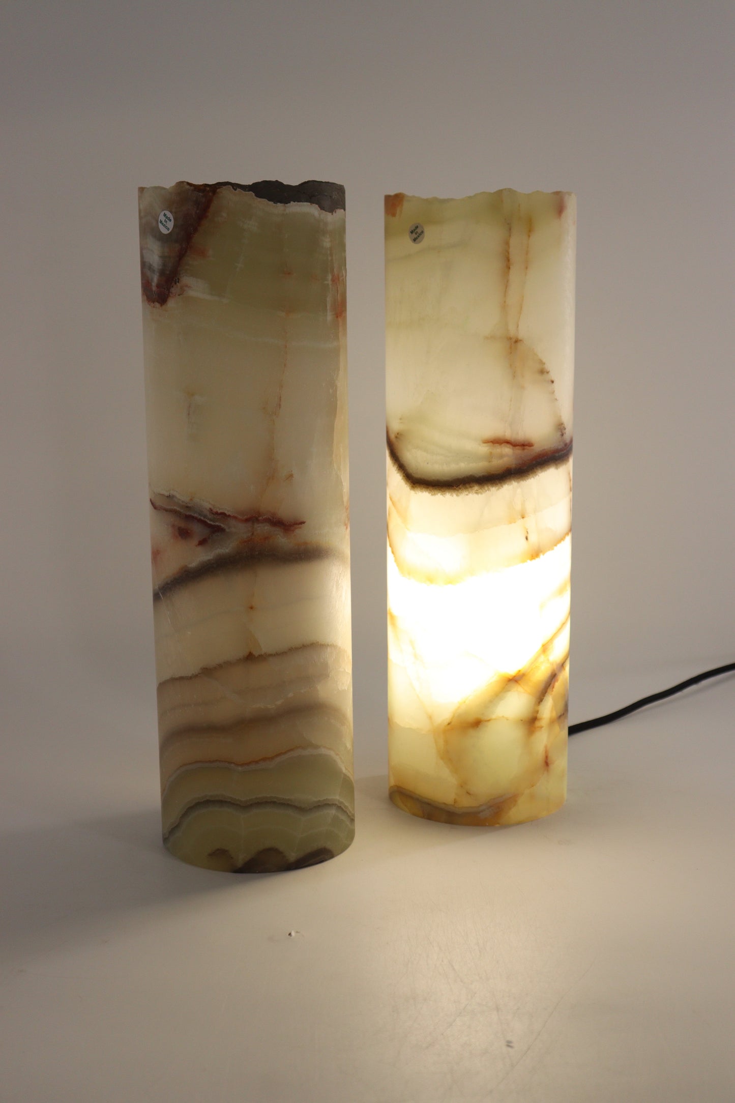 Onyx Lamp Pair - Expert Supplier of Wholesale Crystals & Bulk Gemstones