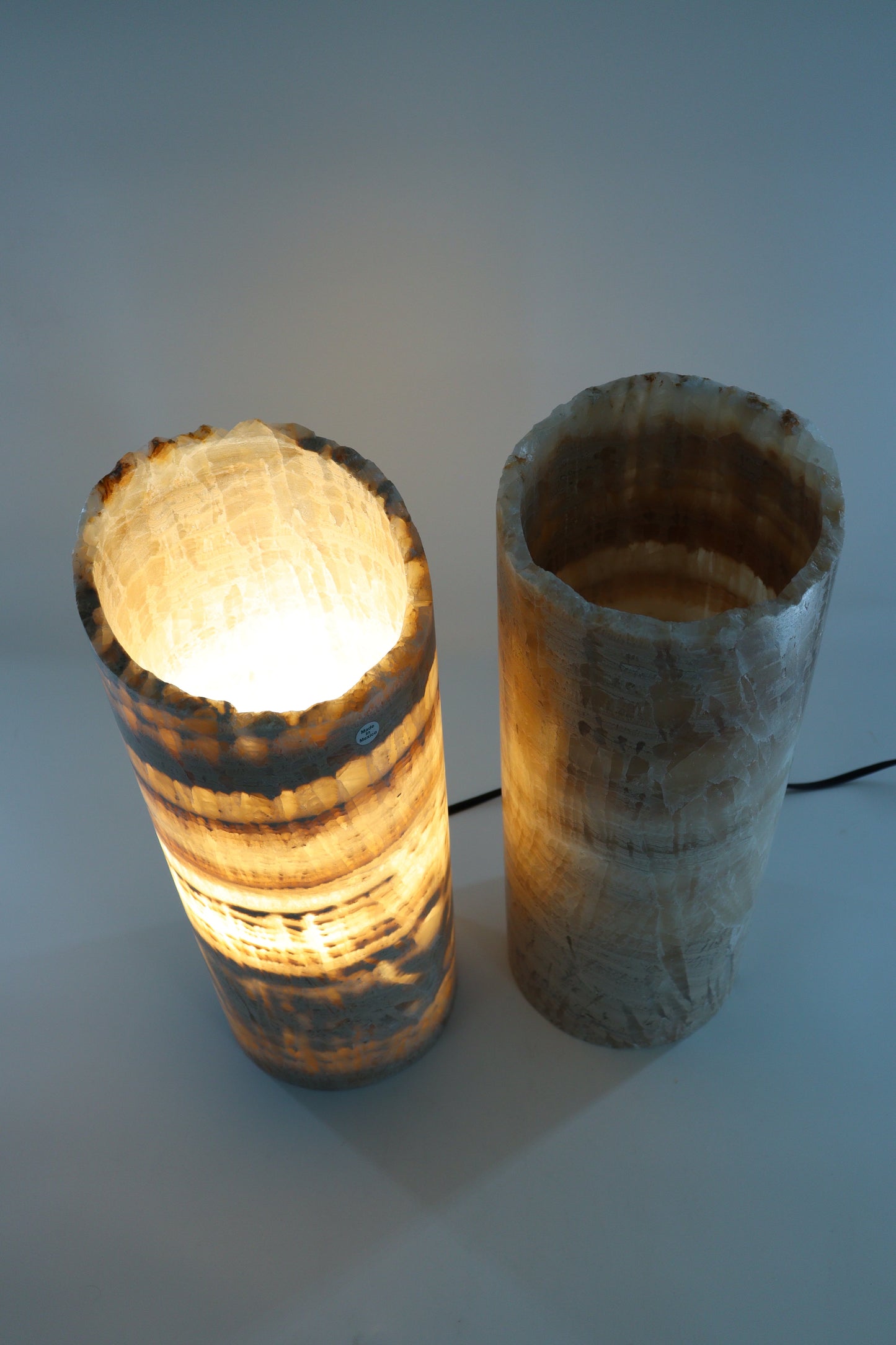 Onyx Lamp Pair - Expert Supplier of Wholesale Crystals & Bulk Gemstones