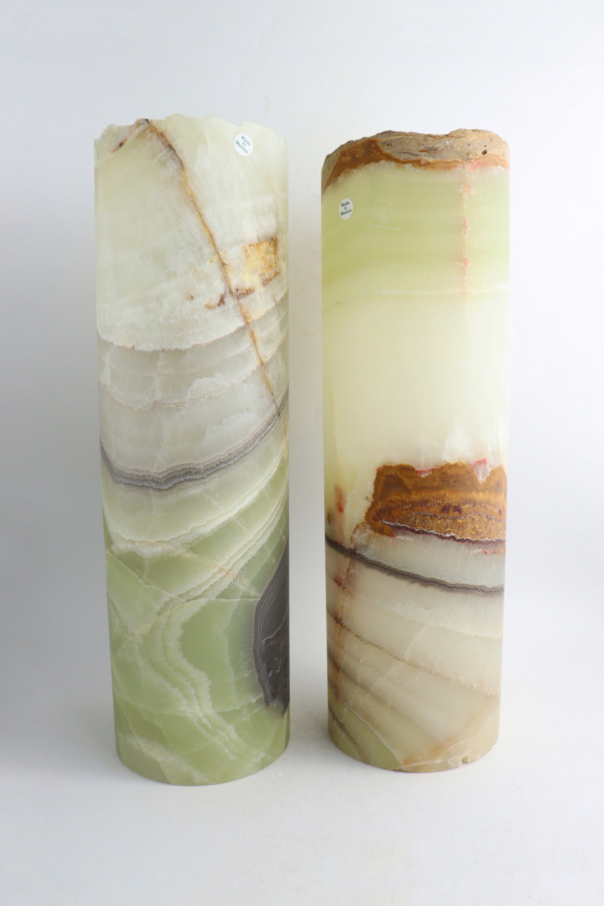 Onyx Lamps Set of 2 - Mi Esperanza Minerals