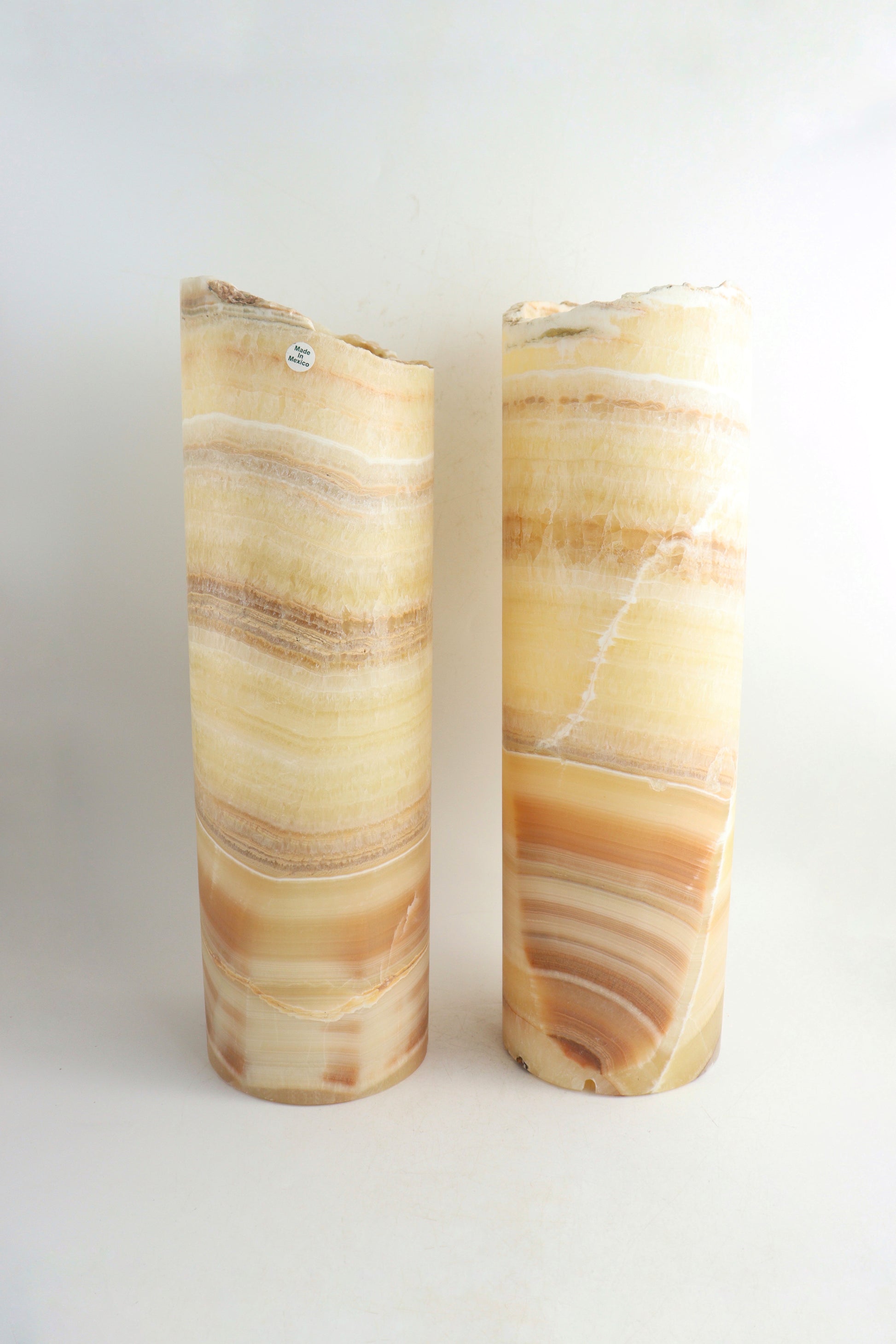 Onyx Lamps Set of 2 - Mi Esperanza Minerals