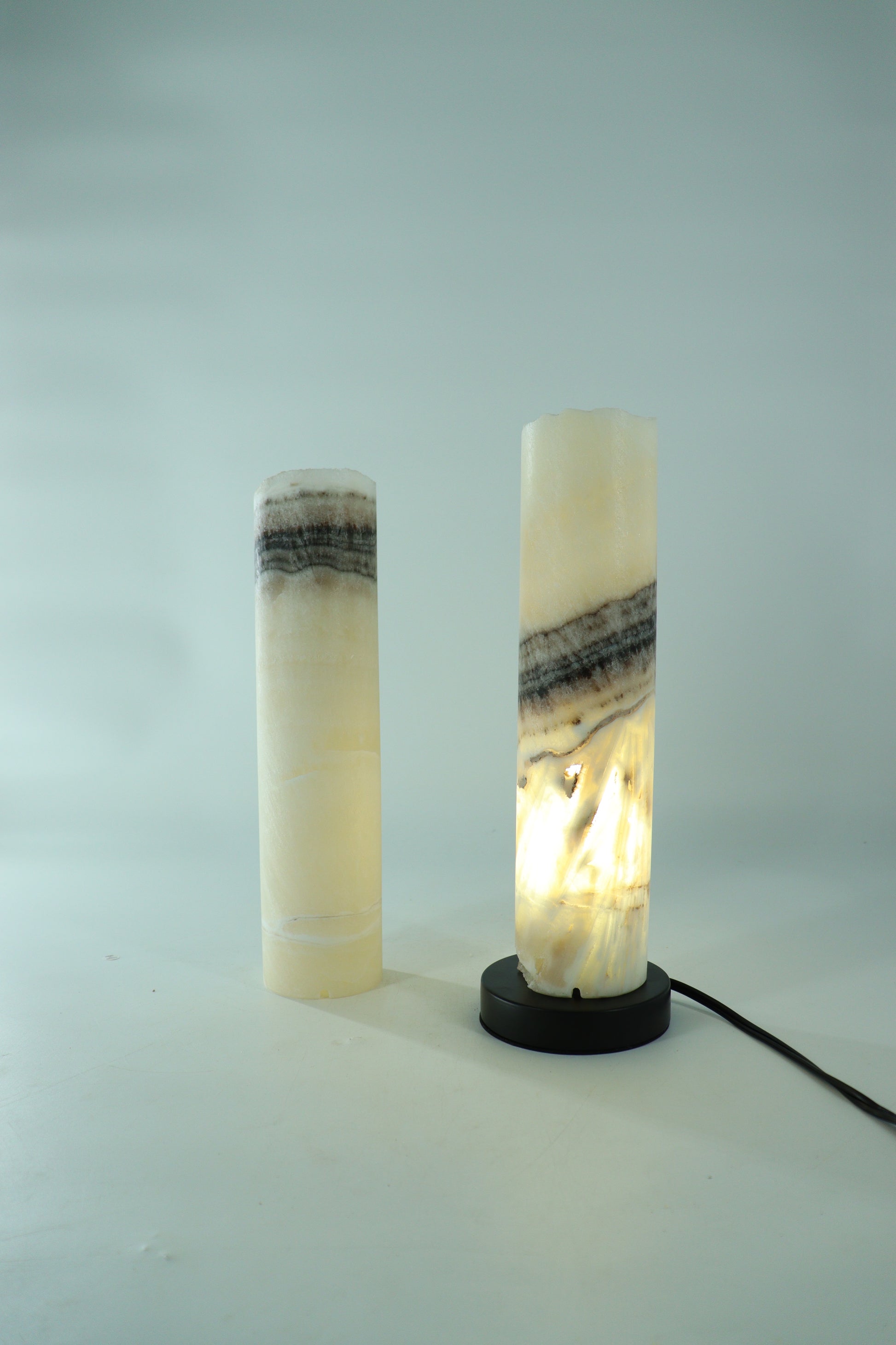 Onyx Lamp Set of 2 - Expert Supplier of Wholesale Crystals & Bulk Gemstones