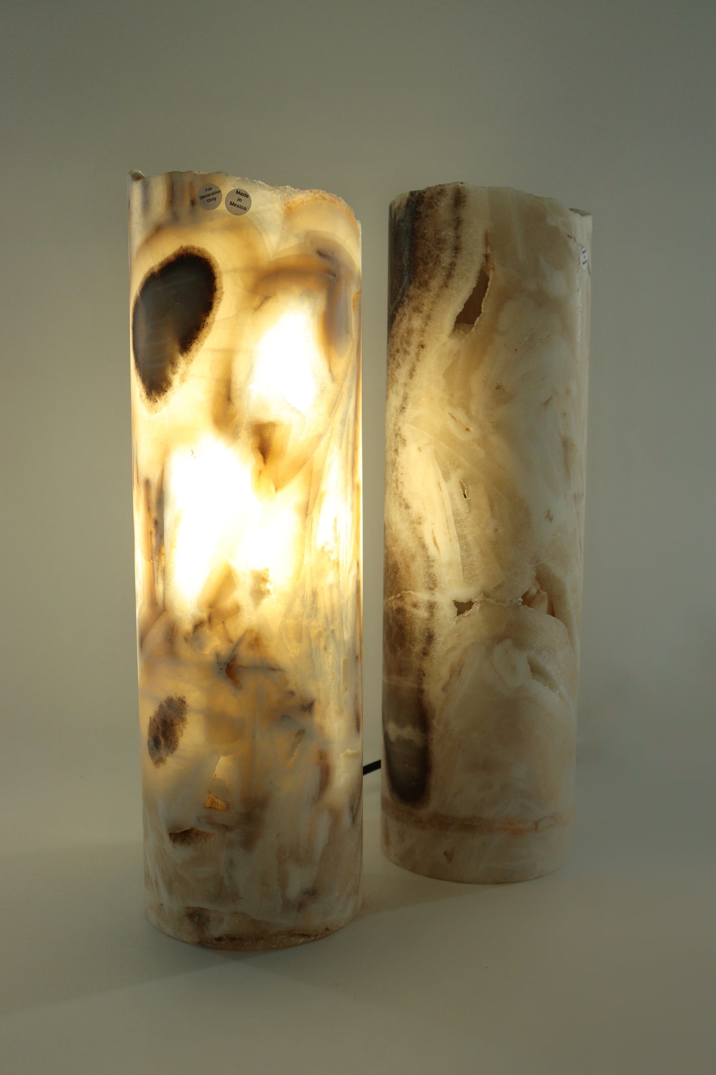 Onyx Lamp Pair - Expert Supplier of Wholesale Crystals & Bulk Gemstones