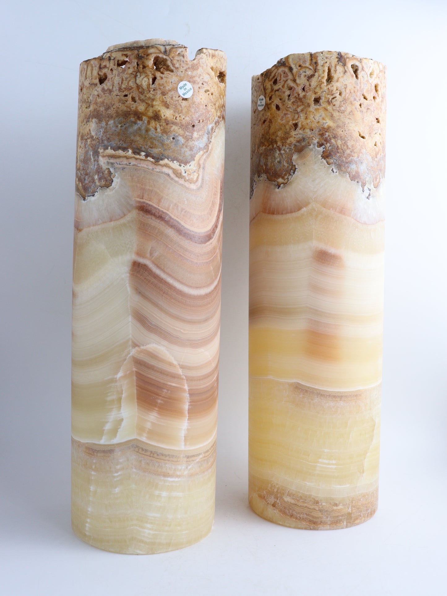 Onyx Lamps Set Of 2 - Mi Esperanza Minerals