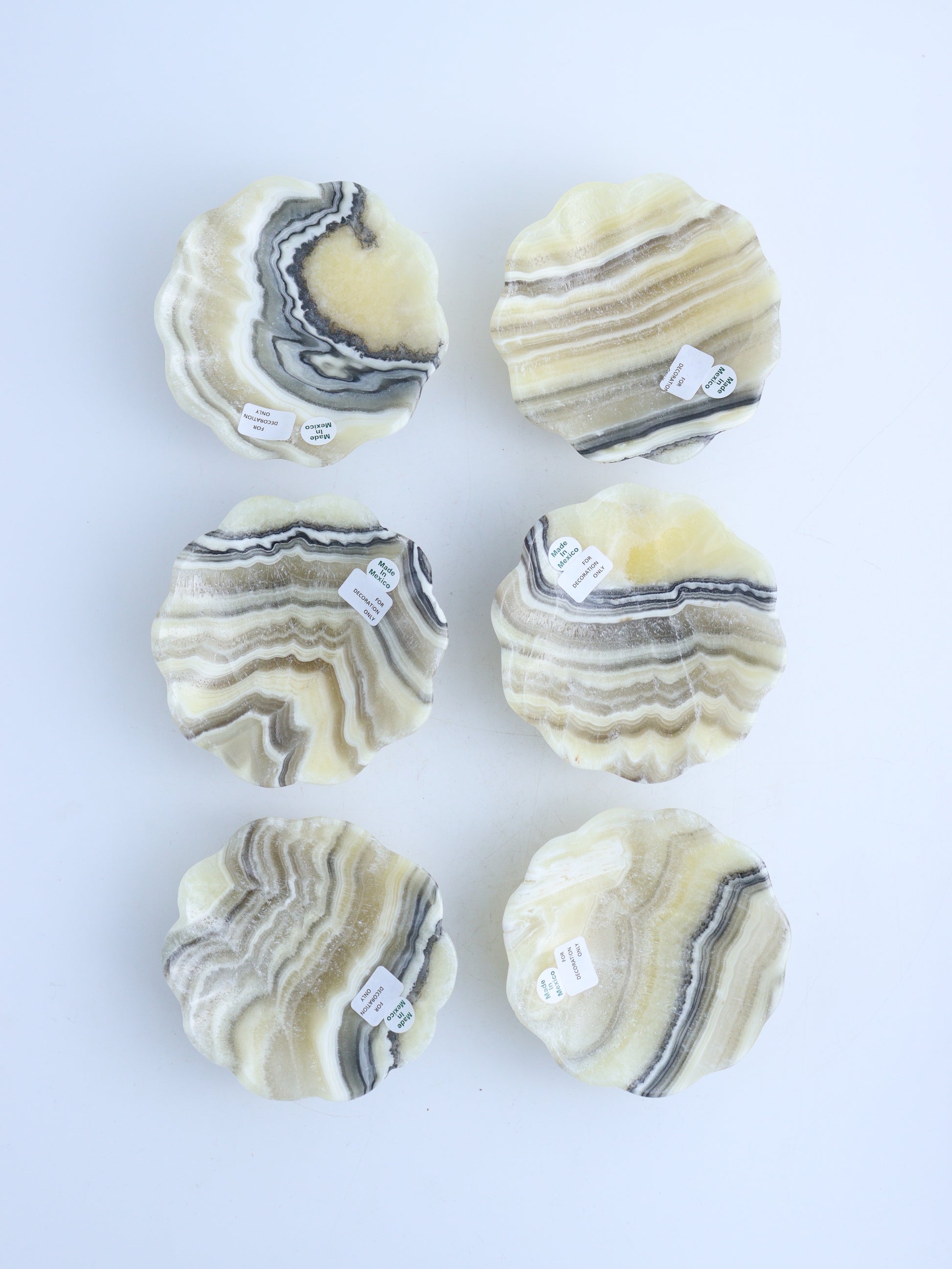 Onyx Margarita Plates - Expert Wholesale and Supplier of Wholesale Crystals & Bulk Gemstones, ["Bowls","Mexico","onyx"]