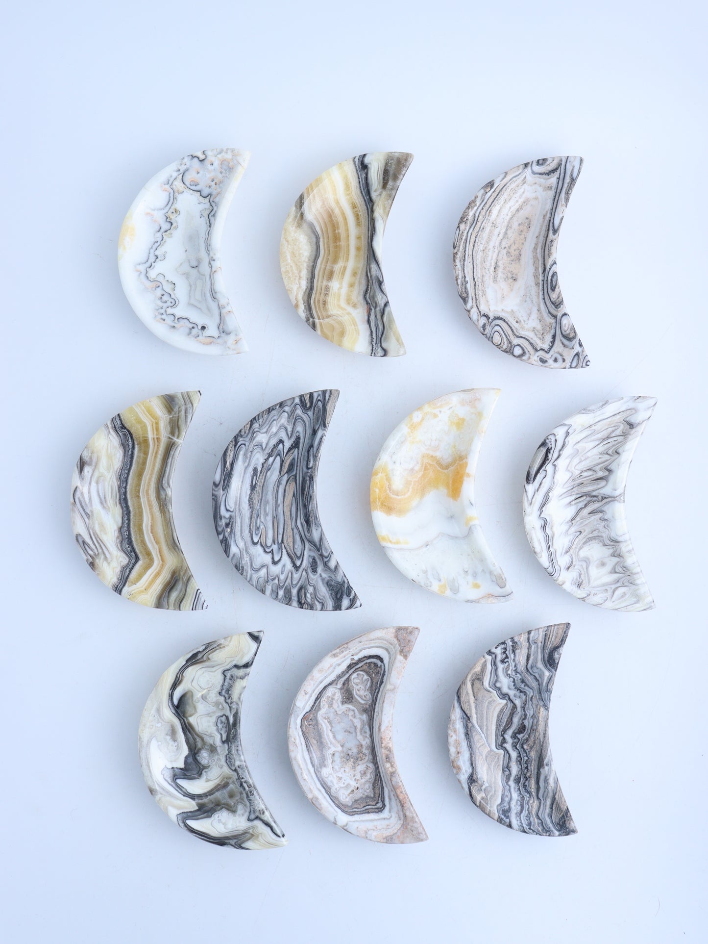 Onyx Moon Plates - Expert Wholesale and Supplier of Wholesale Crystals & Bulk Gemstones, ["Bowls","Mexico","onyx"]