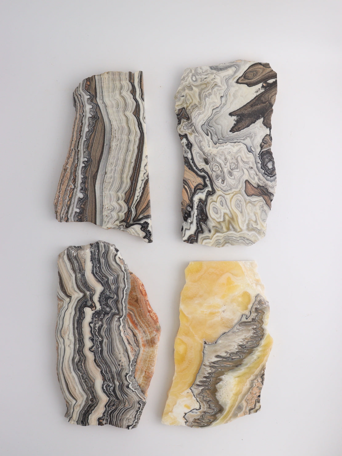 Zebra Onyx Slabs - Mi Esperanza Minerals