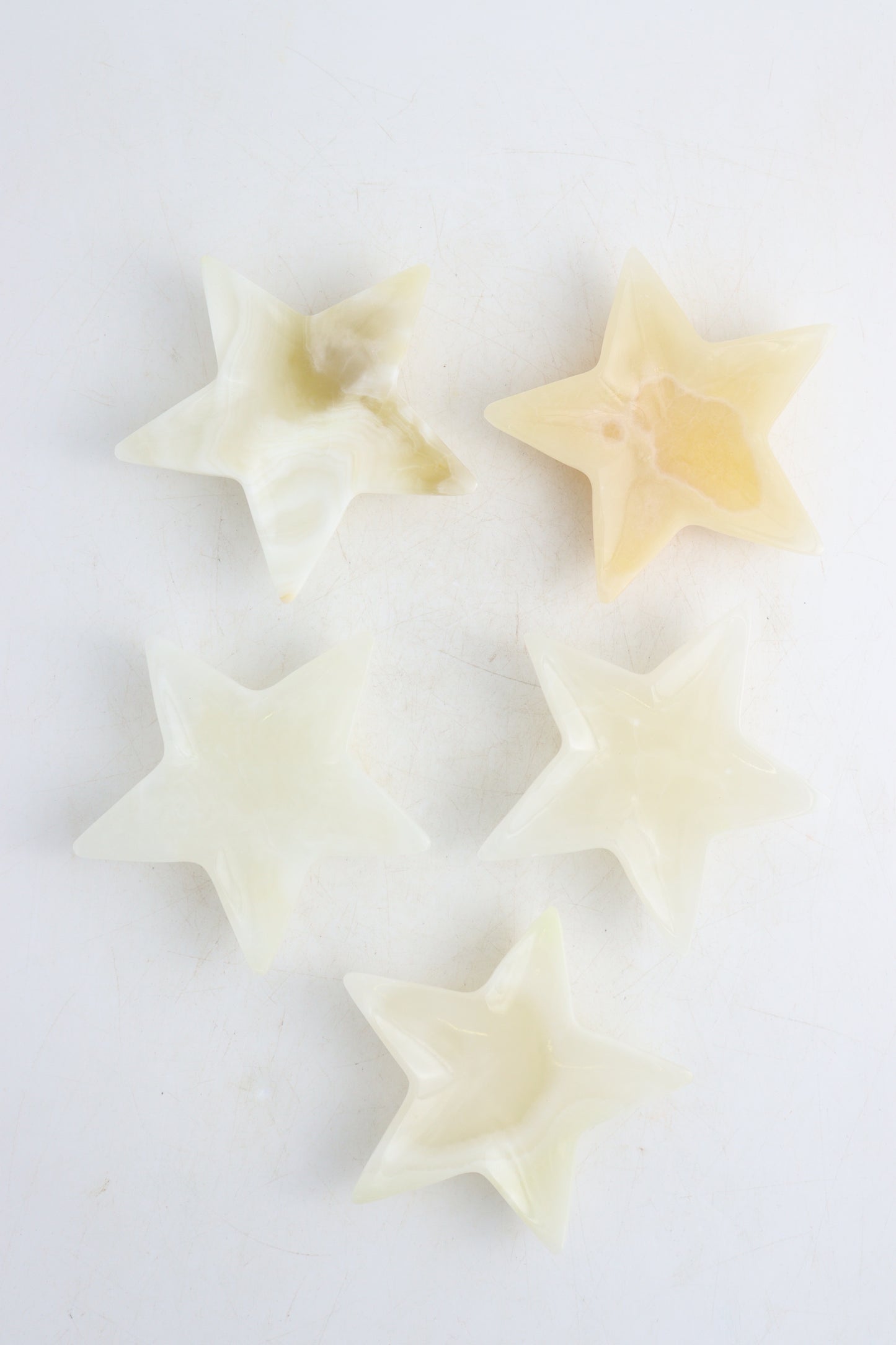 Onyx Star Dish Set of 5 - Expert Supplier of Wholesale Crystals & Bulk Gemstones