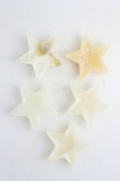Onyx Star Dish Set of 5 - Expert Supplier of Wholesale Crystals & Bulk Gemstones