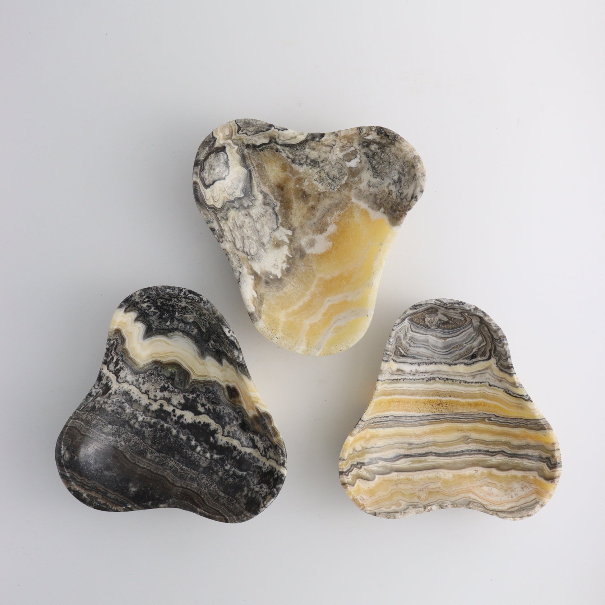 Zebra Onyx Small Bowls - Mi Esperanza Minerals