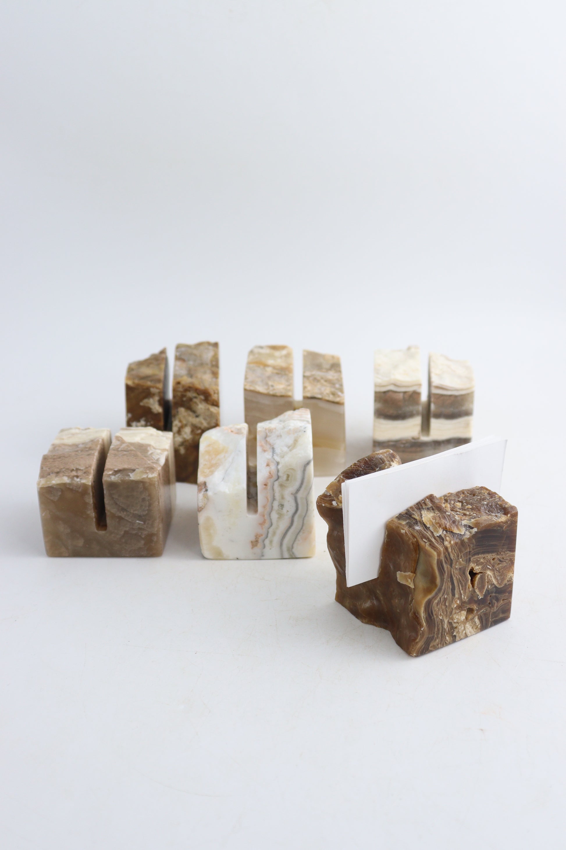 Onyx Rustic Card Holders - Expert Wholesale and Supplier of Wholesale Crystals & Bulk Gemstones, ["card holder","Mexico","onyx"]