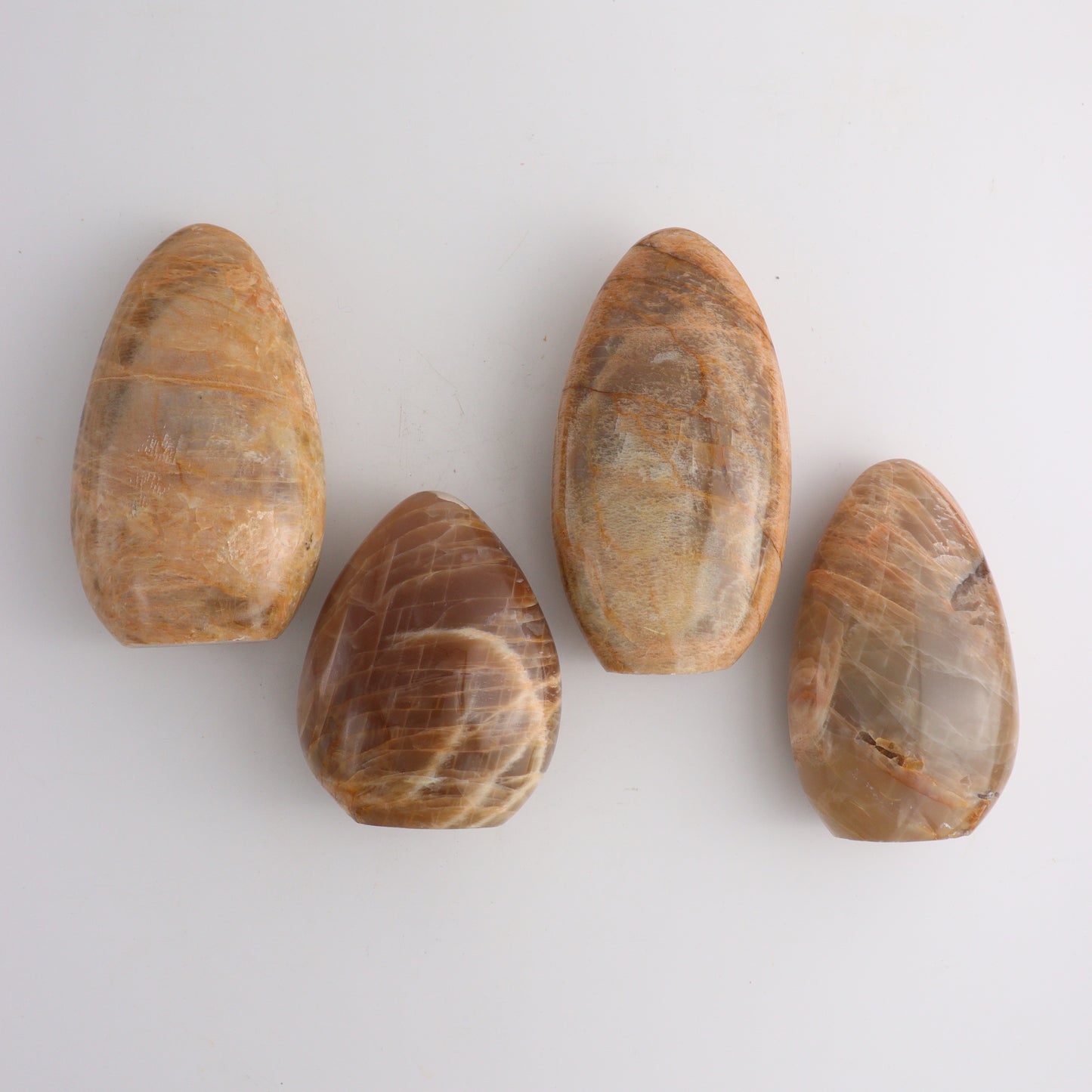 Peach Moonstone Freeforms - Expert Supplier of Wholesale Crystals & Bulk Gemstones