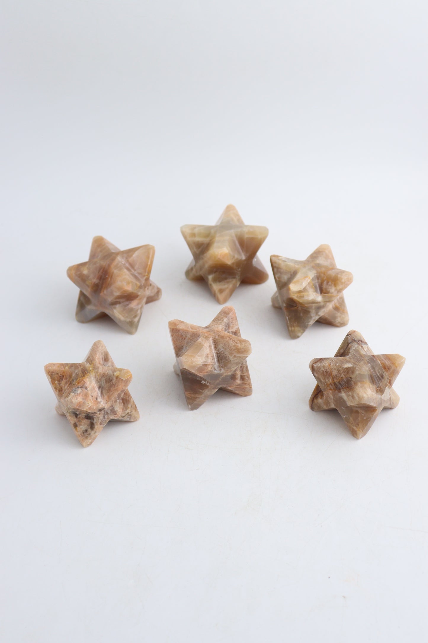 Peach Moonstone Stars - Expert Wholesale and Supplier of Wholesale Crystals & Bulk Gemstones, ["Madagascar","Peach Moonstone","stars"]