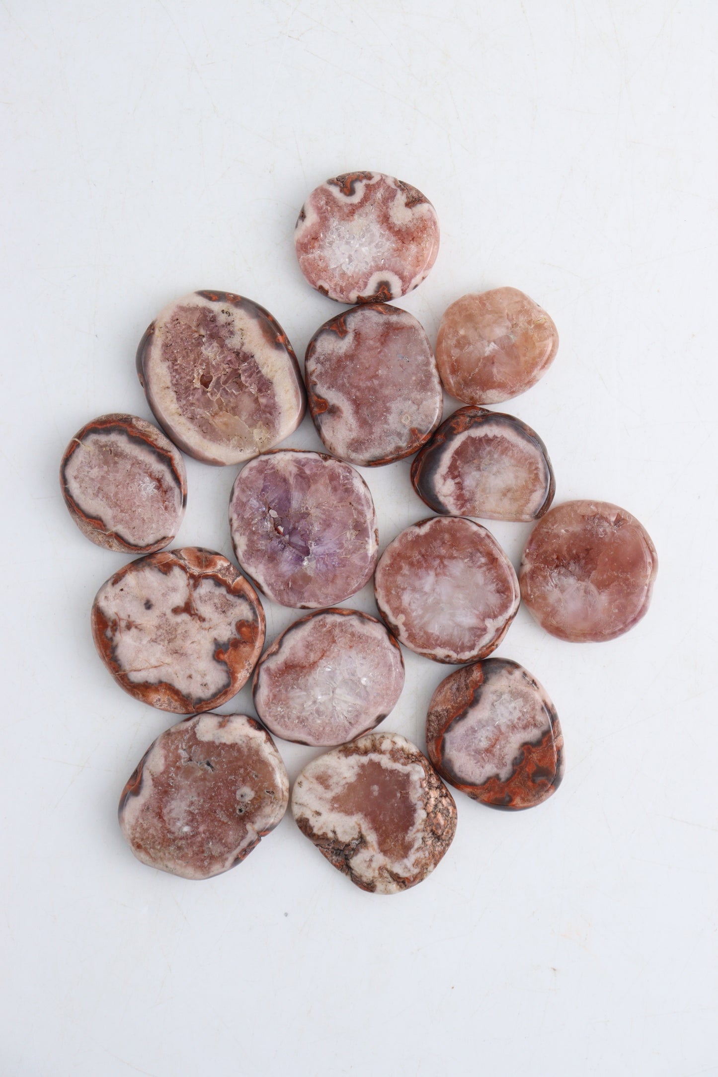 1 lb Pink Amethyst Small Slices