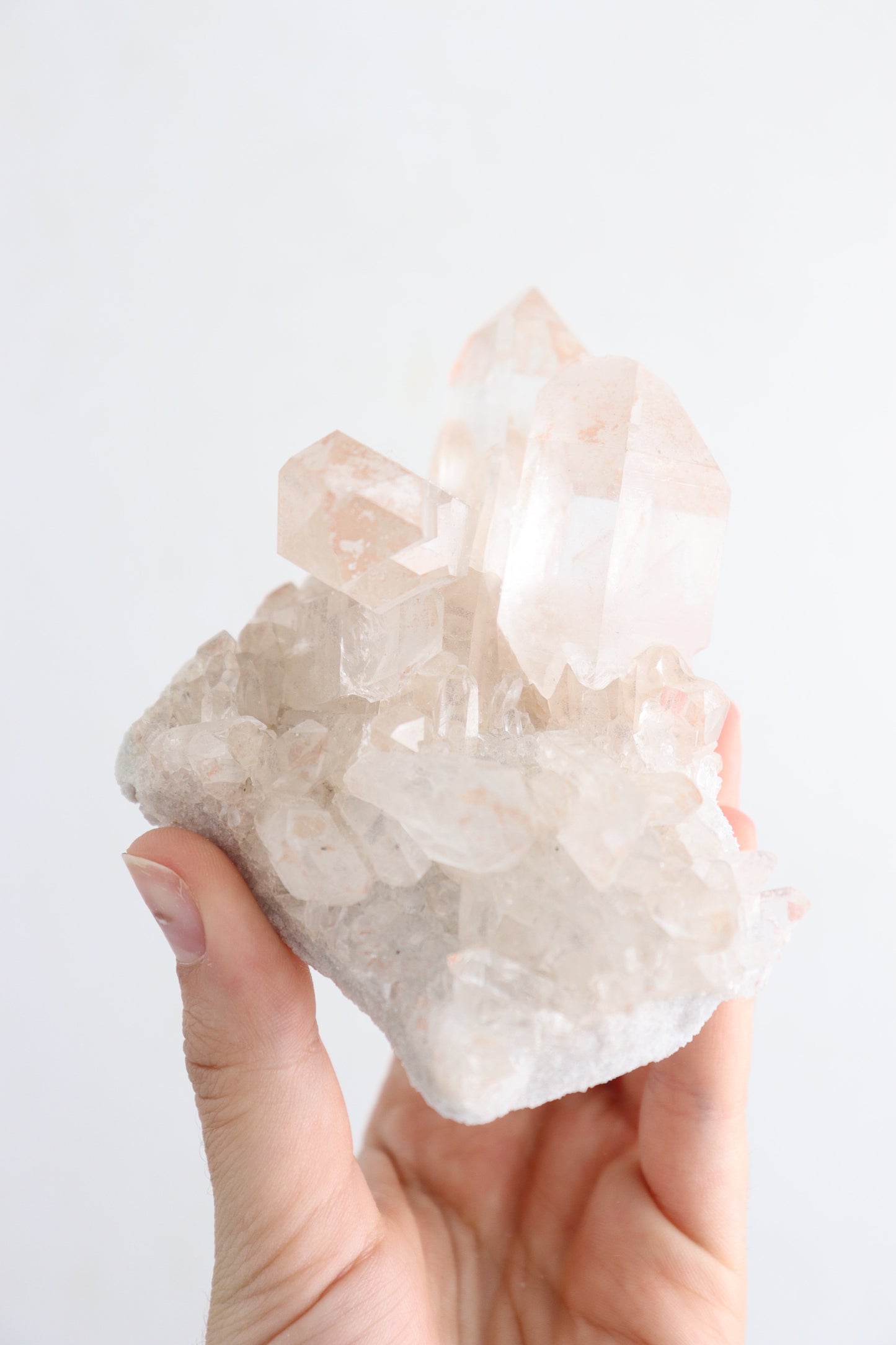 Pink Lemurian Cluster Flat - Expert Supplier of Wholesale Crystals & Bulk Gemstones