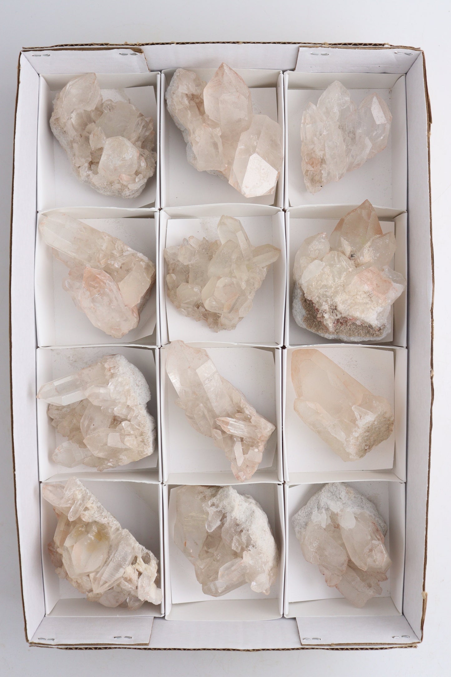 Pink Lemurian Cluster Flat - Expert Supplier of Wholesale Crystals & Bulk Gemstones