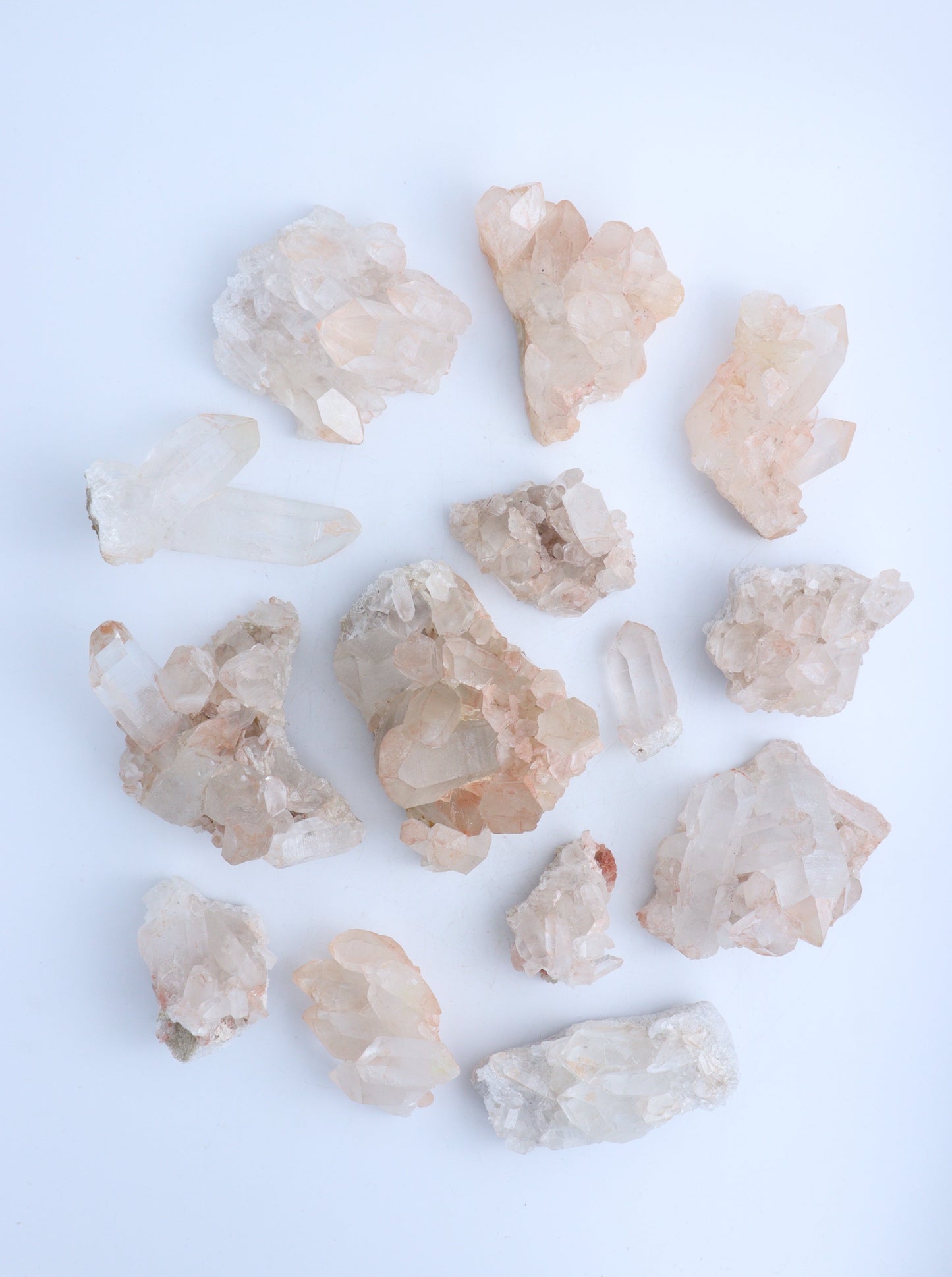 Pink Lemurian Cluster Flat - Expert Wholesale and Supplier of Wholesale Crystals & Bulk Gemstones, ["Clusters","Flats","pink lemurian"]