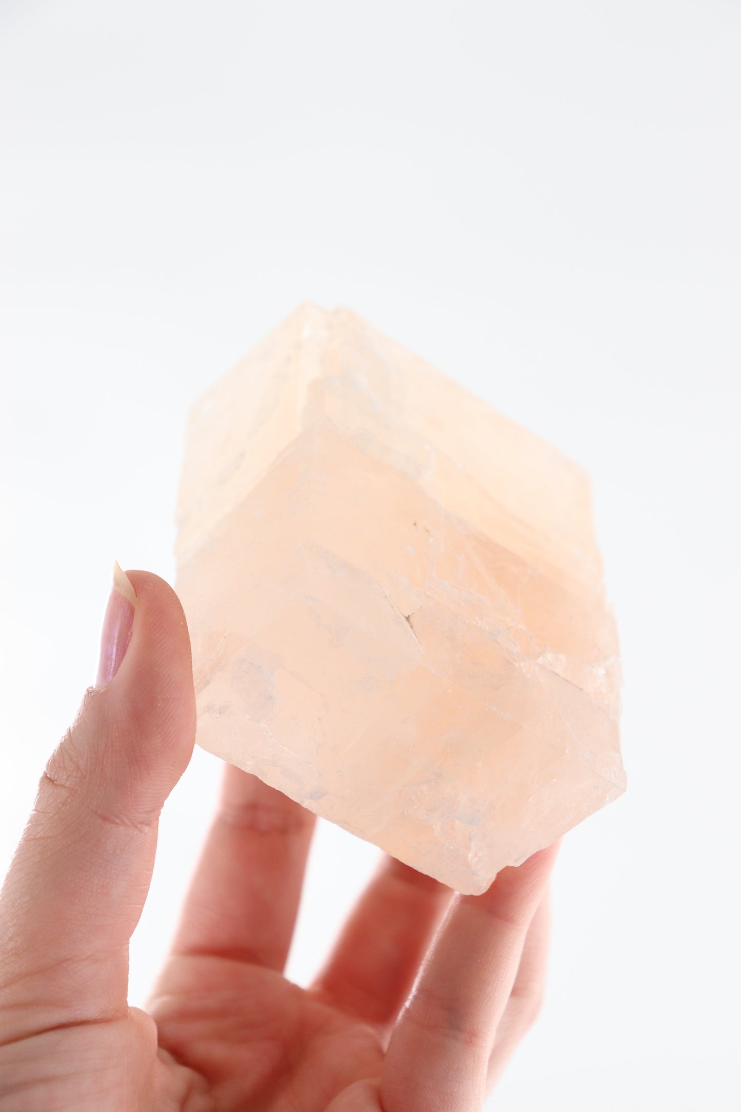Pink Optical Calcite Flat - Expert Supplier of Wholesale Crystals & Bulk Gemstones