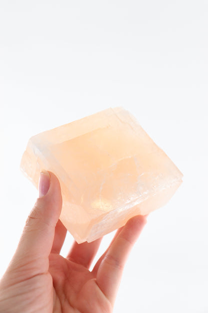 Pink Optical Calcite Flat - Expert Supplier of Wholesale Crystals & Bulk Gemstones