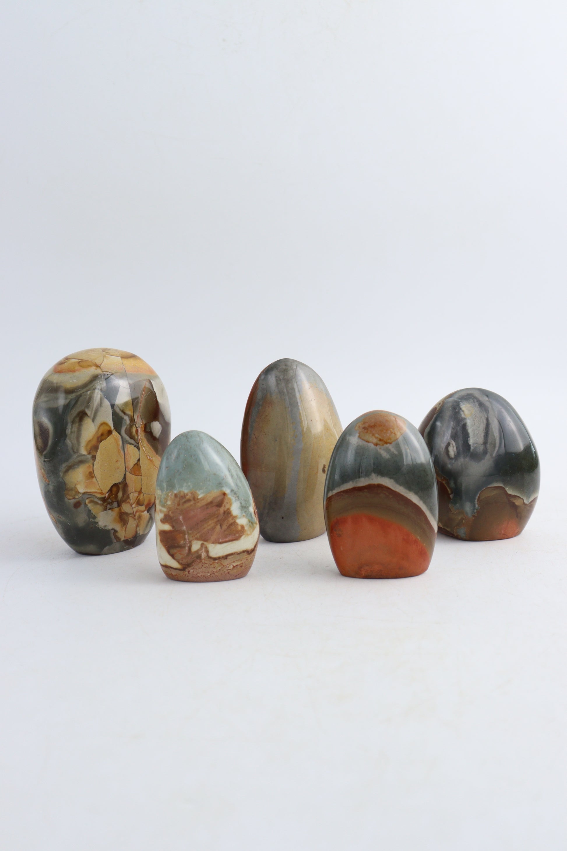 Polychrome Jasper Freeforms - Expert Supplier of Wholesale Crystals & Bulk Gemstones
