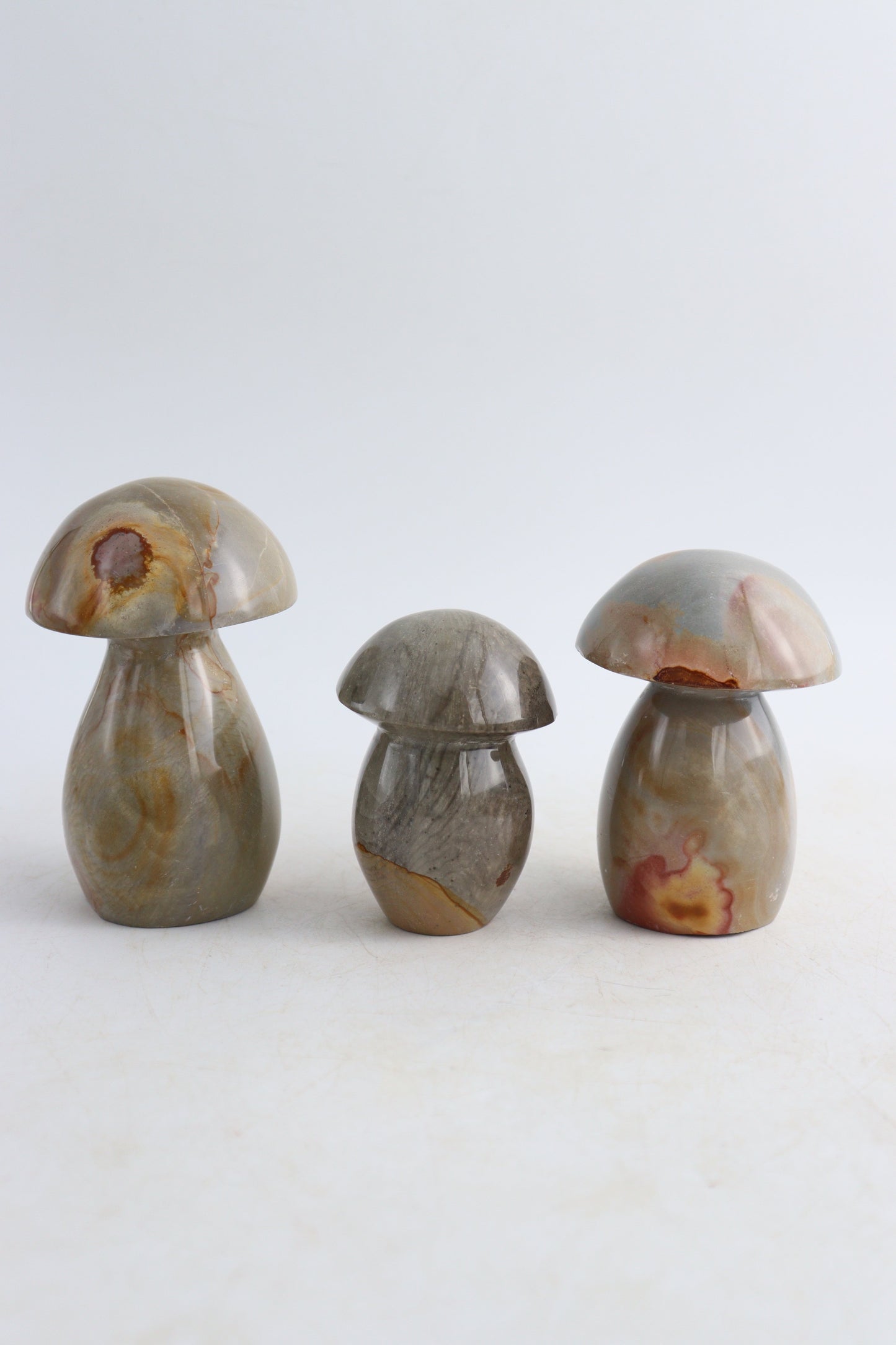Polychrome Jasper Mushrooms - Expert Supplier of Wholesale Crystals & Bulk Gemstones