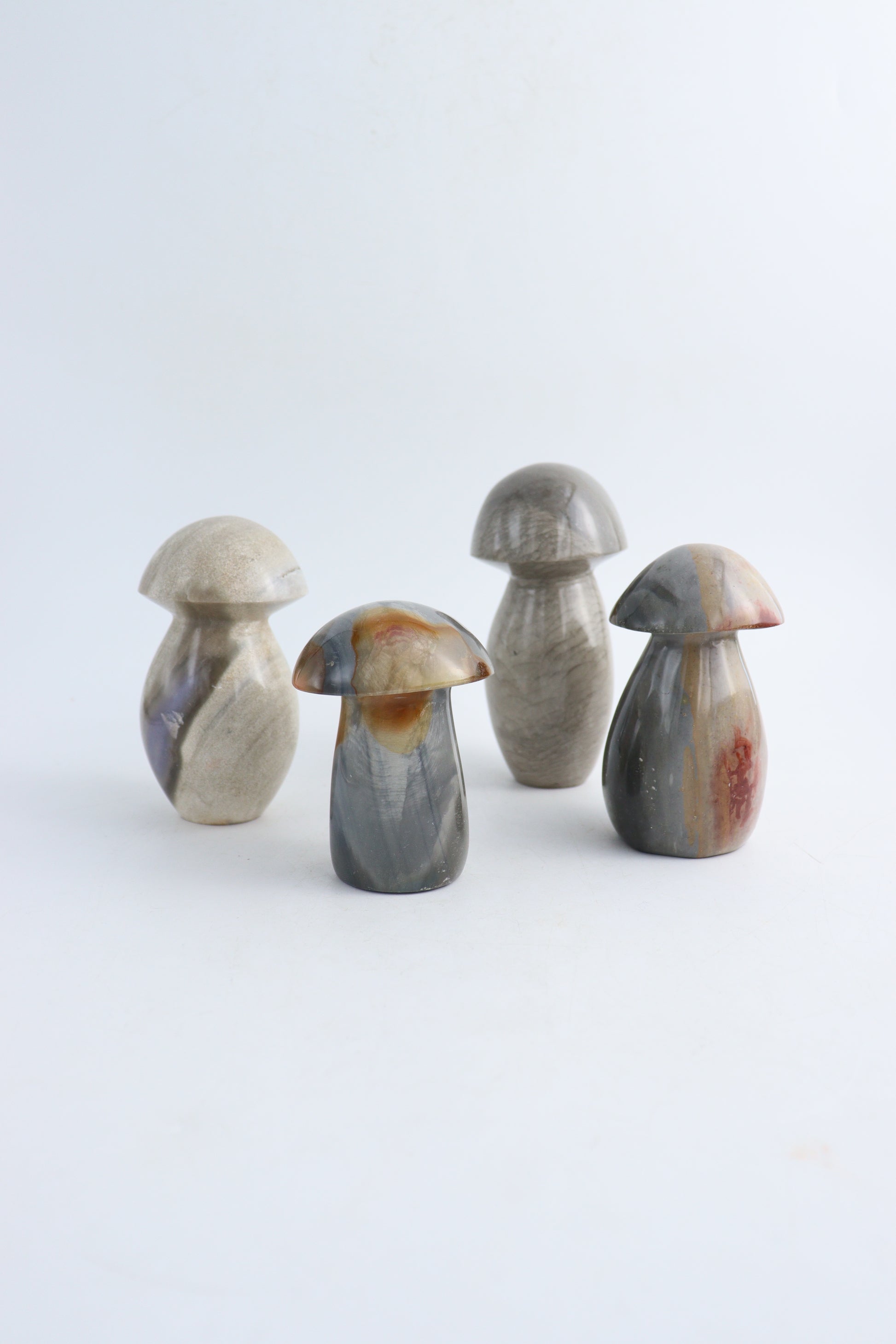 Polychrome Jasper Mushrooms - Expert Wholesale and Supplier of Wholesale Crystals & Bulk Gemstones, ["Mushrooms","Polychrome Jasper"]