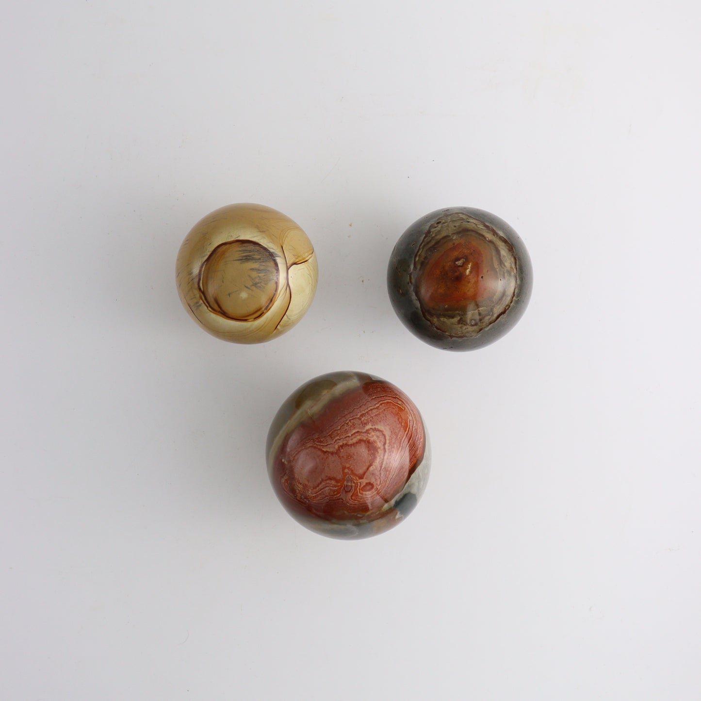 Polychrome Jasper Spheres - Expert Wholesale and Supplier of Wholesale Crystals & Bulk Gemstones, ["Madagascar","Polychrome Jasper","Spheres"]