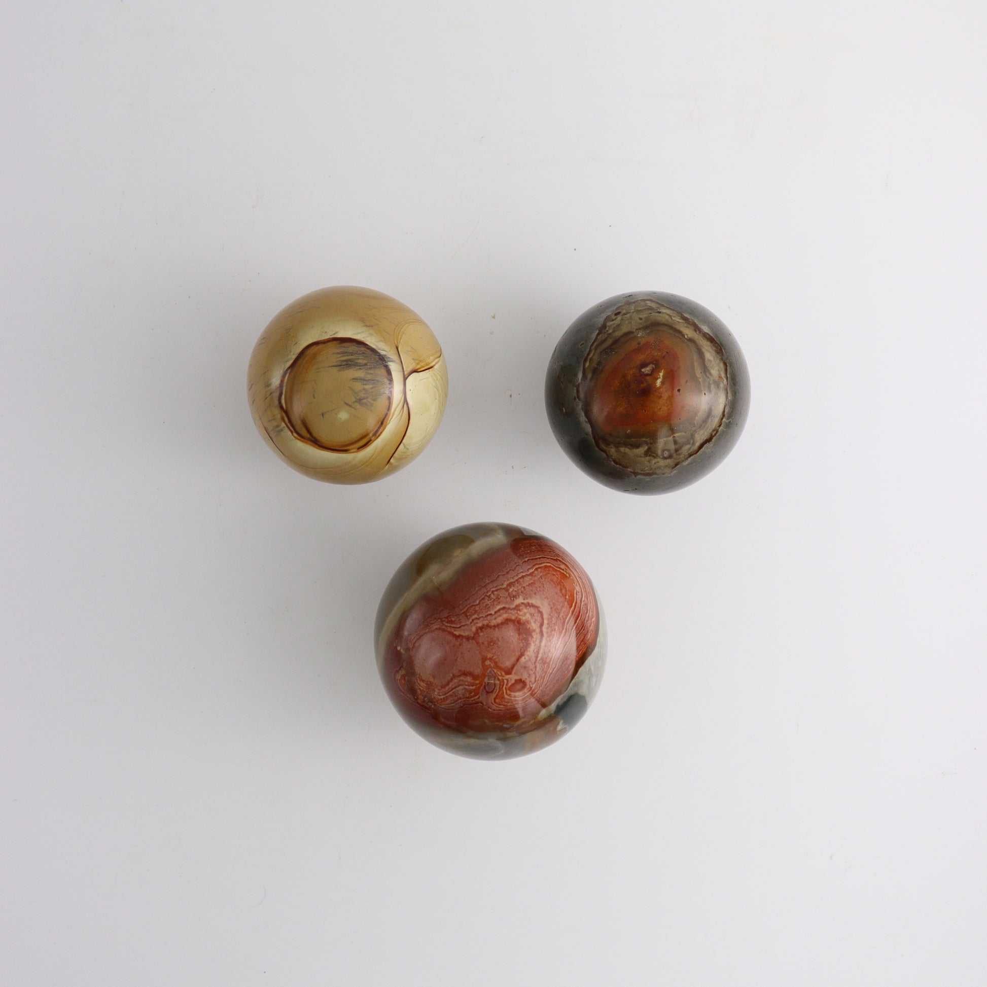 Polychrome Jasper Spheres - Expert Wholesale and Supplier of Wholesale Crystals & Bulk Gemstones, ["Madagascar","Polychrome Jasper","Spheres"]