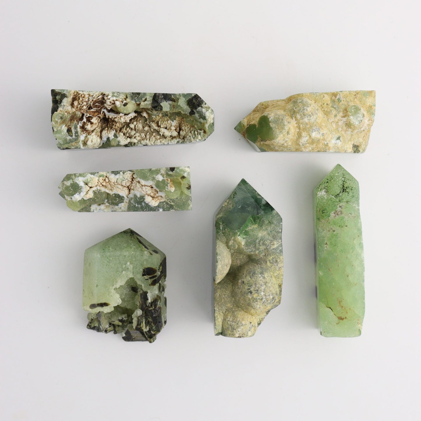 Prehnite Towers - Expert Vendor of Wholesale Crystals