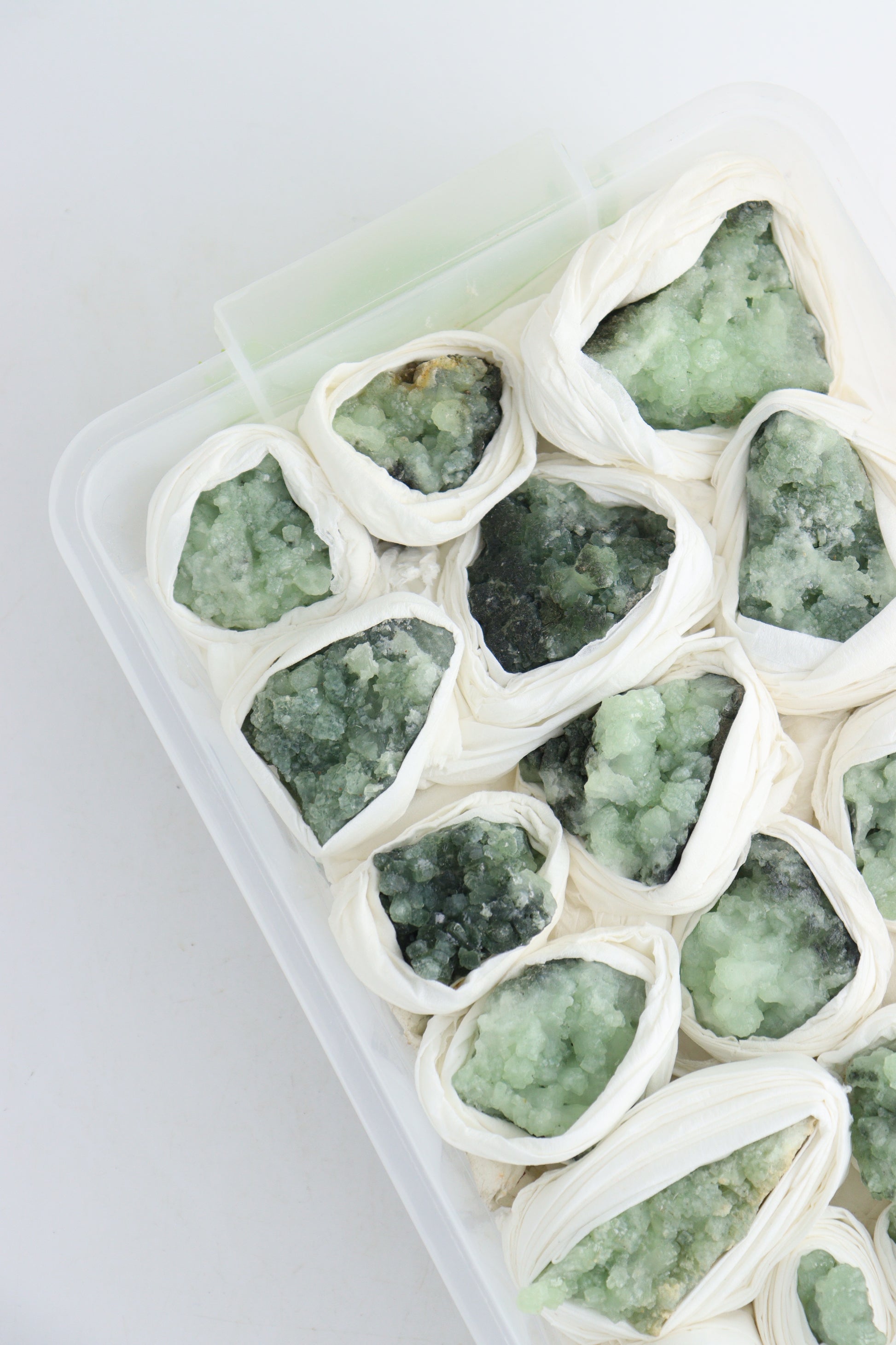 Prehnite Rough Flat - Expert Wholesale and Supplier of Wholesale Crystals & Bulk Gemstones, ["Clusters","Flats","Morocco","Prehnite"]