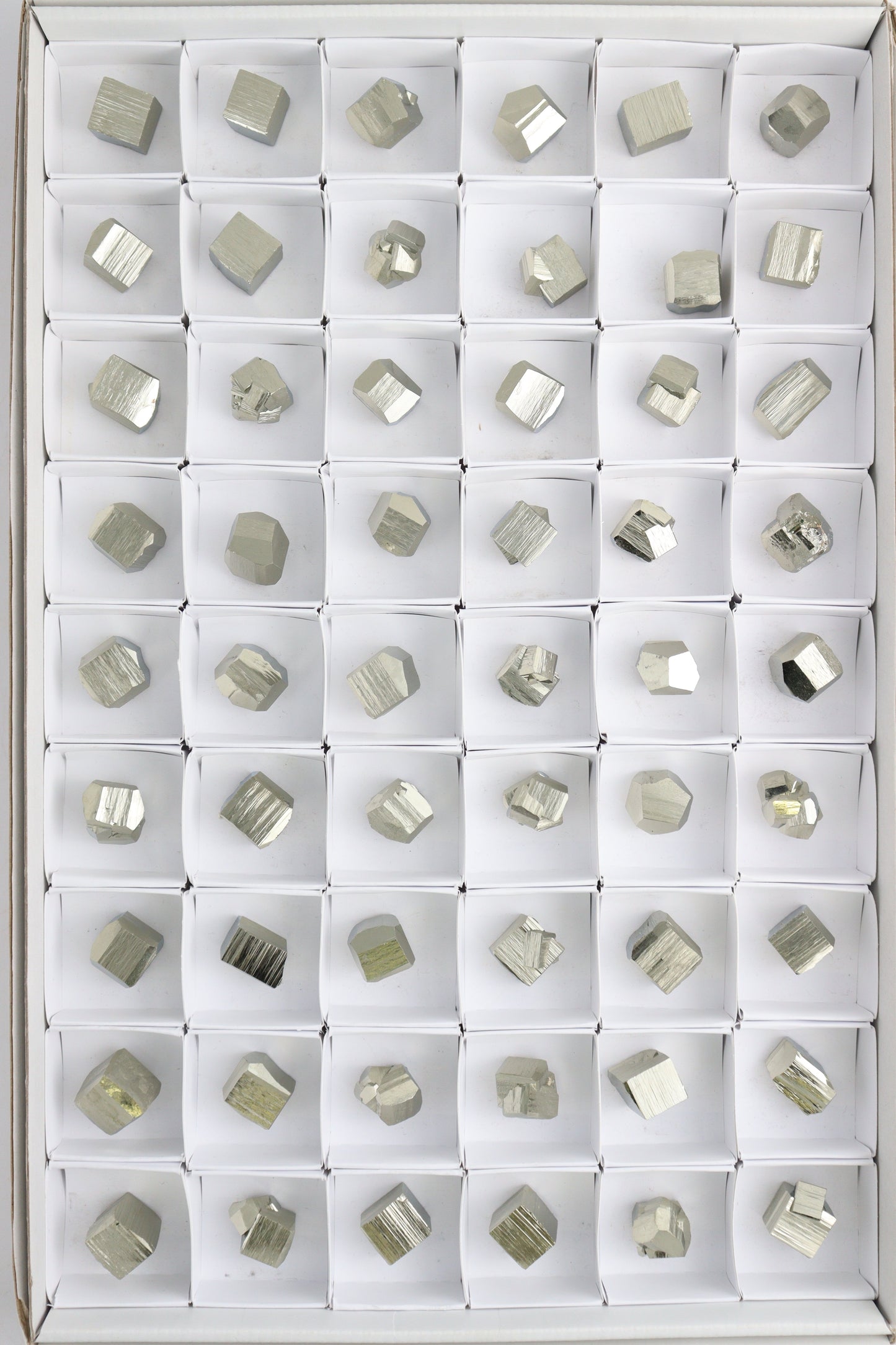 Pyrite Cubes Flat - Expert Supplier of Wholesale Crystals & Bulk Gemstones