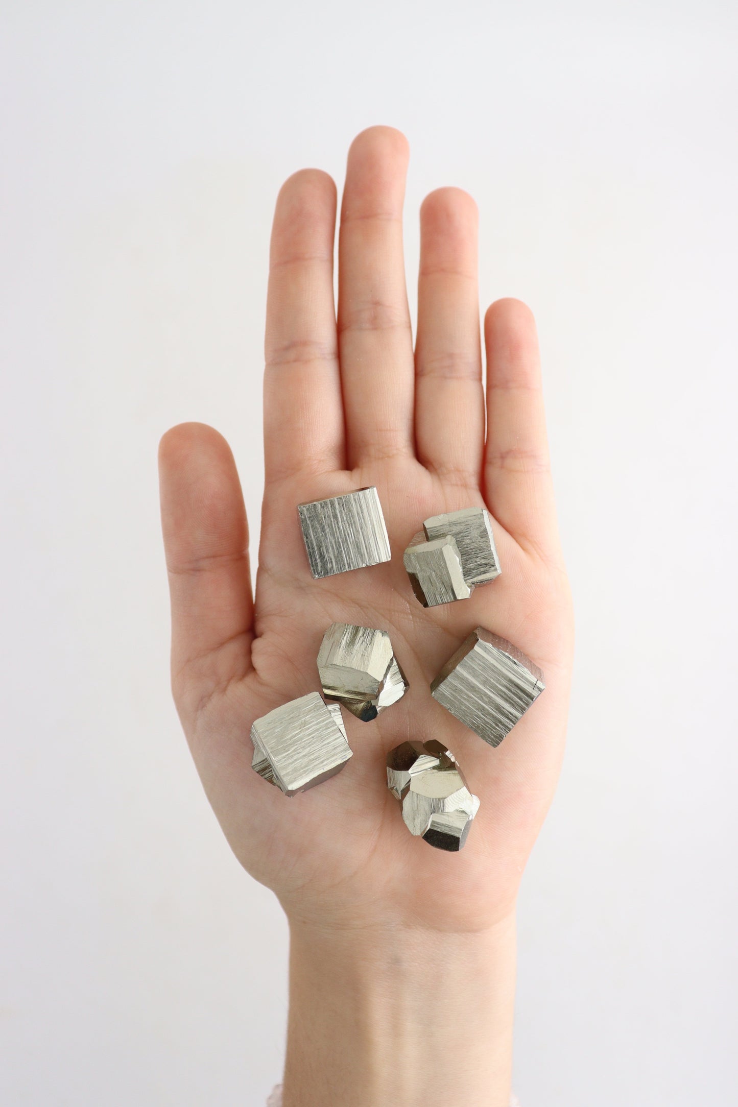 Pyrite Cubes Flat - Expert Supplier of Wholesale Crystals & Bulk Gemstones
