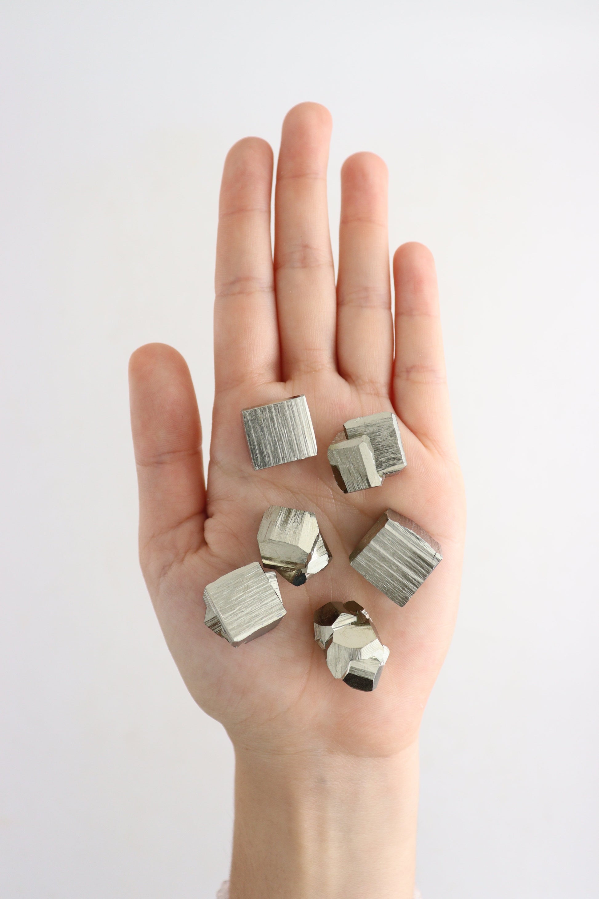 Pyrite Cubes Flat - Expert Supplier of Wholesale Crystals & Bulk Gemstones