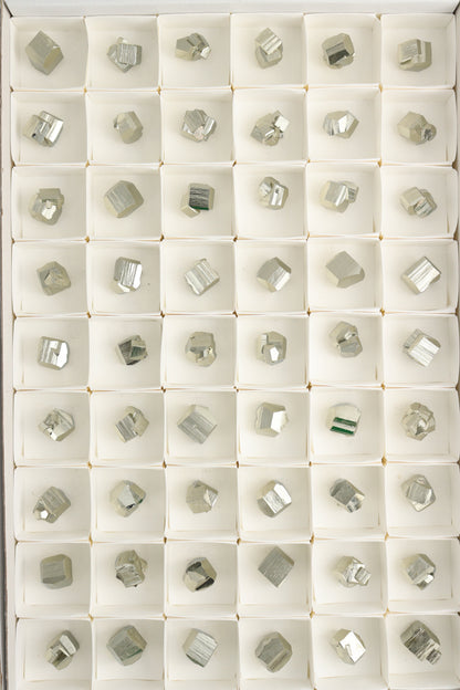 Pyrite Cubes Flat - Expert Supplier of Wholesale Crystals & Bulk Gemstones