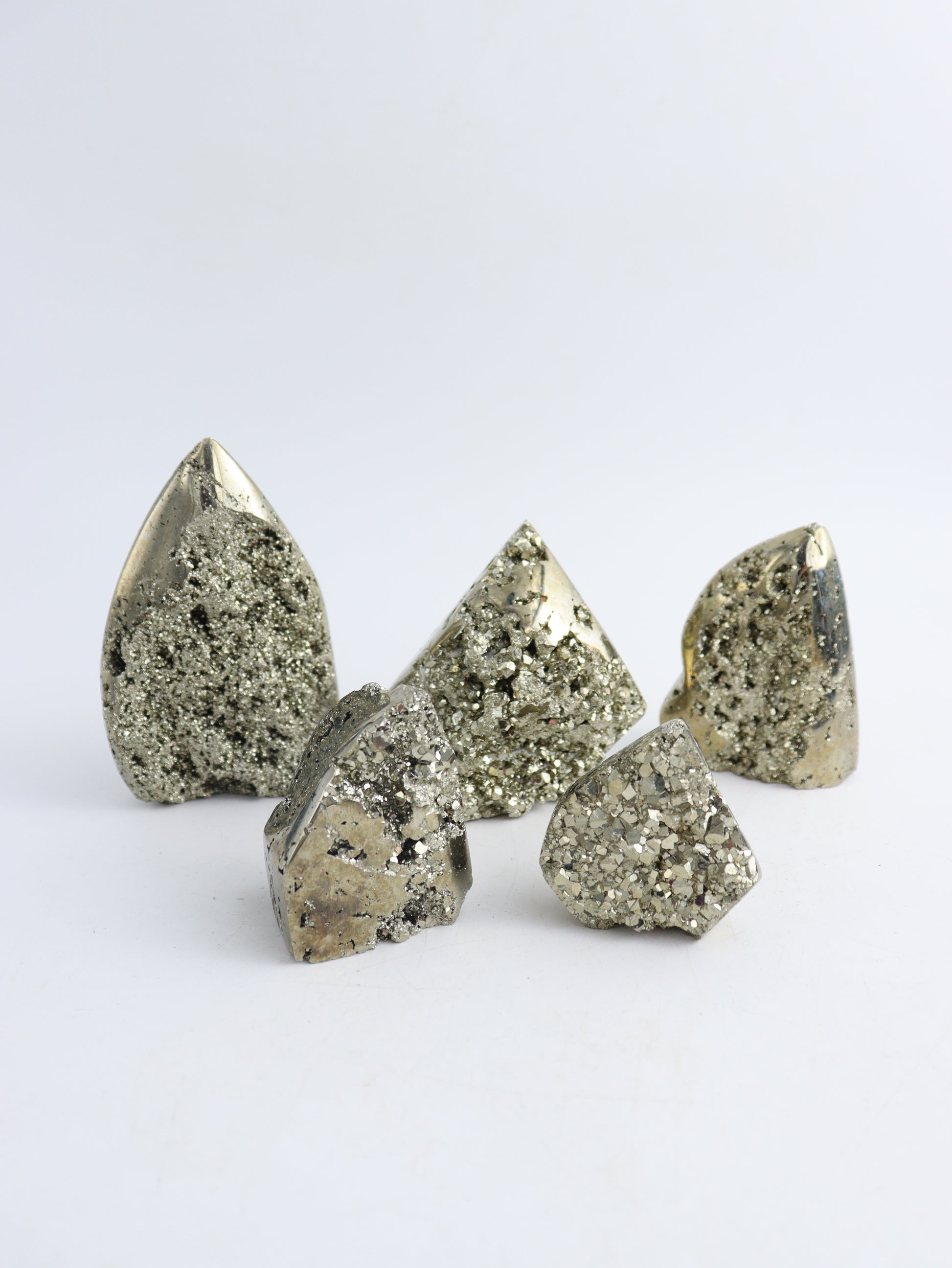 Pyrite Freeforms - Mi Esperanza Minerals