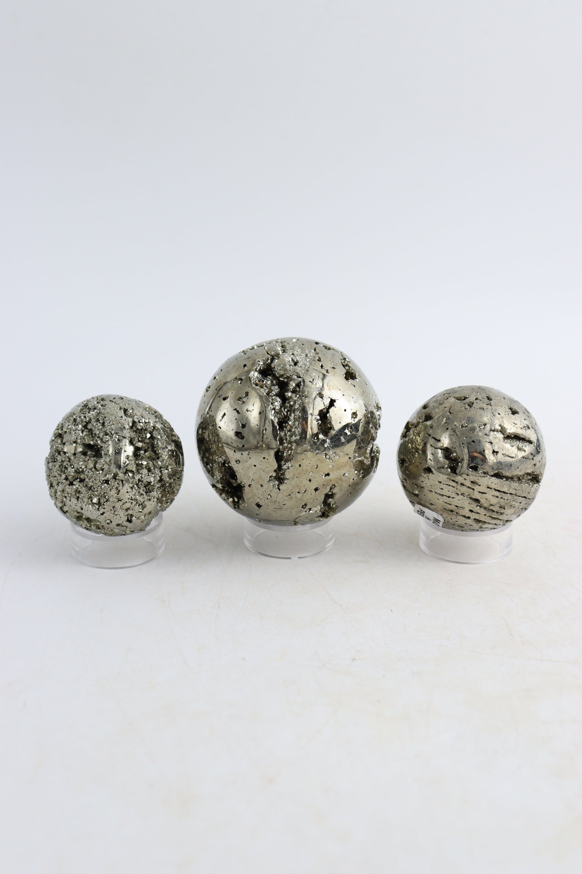 Pyrite Spheres - Expert Supplier of Wholesale Crystals & Bulk Gemstones
