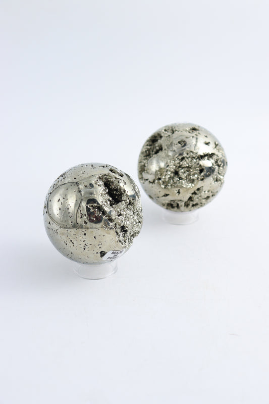 Pyrite Spheres - Mi Esperanza Minerals