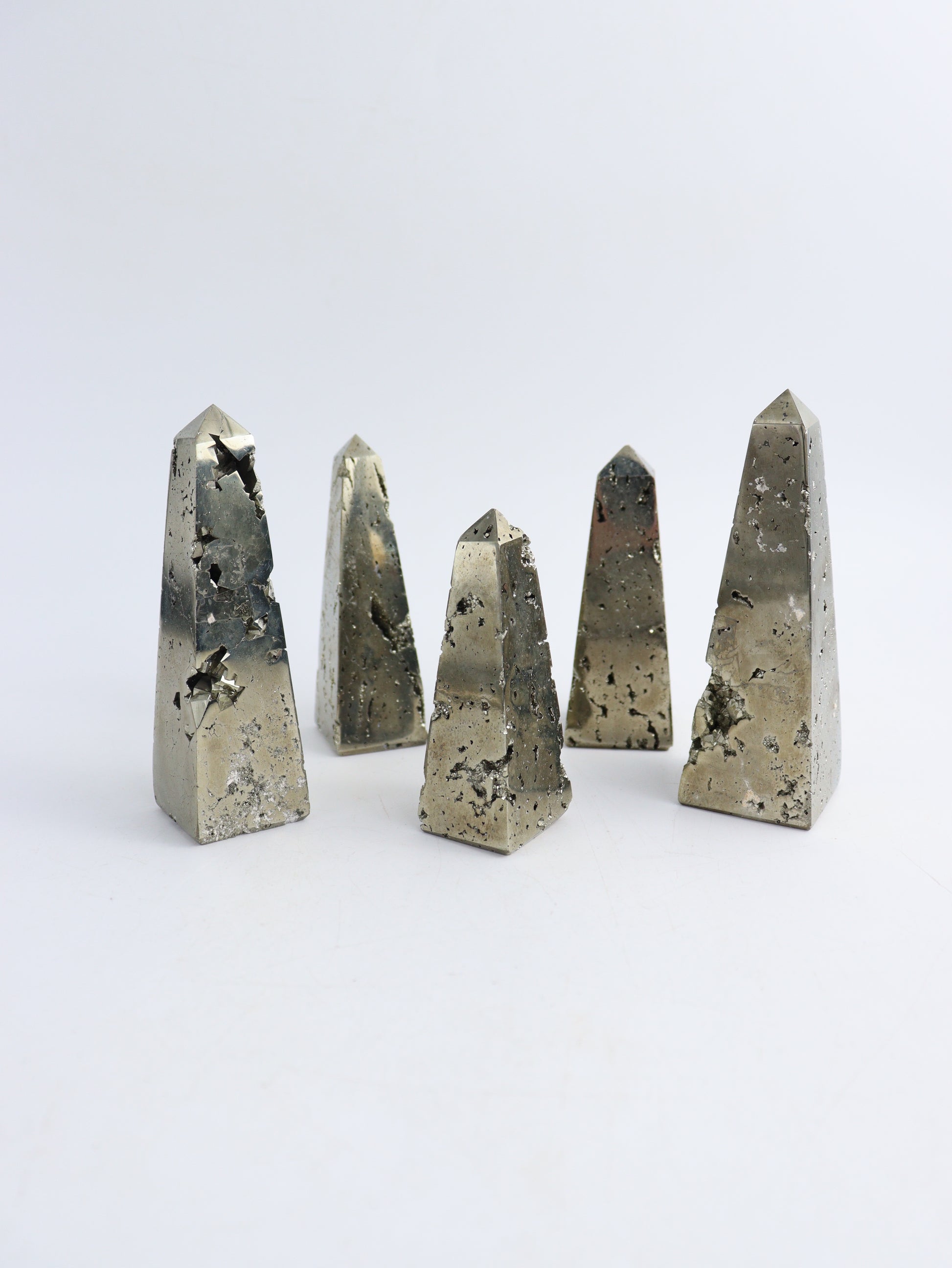 Pyrite Towers - Expert Wholesale and Supplier of Wholesale Crystals & Bulk Gemstones, ["Pyrite","Towers"]