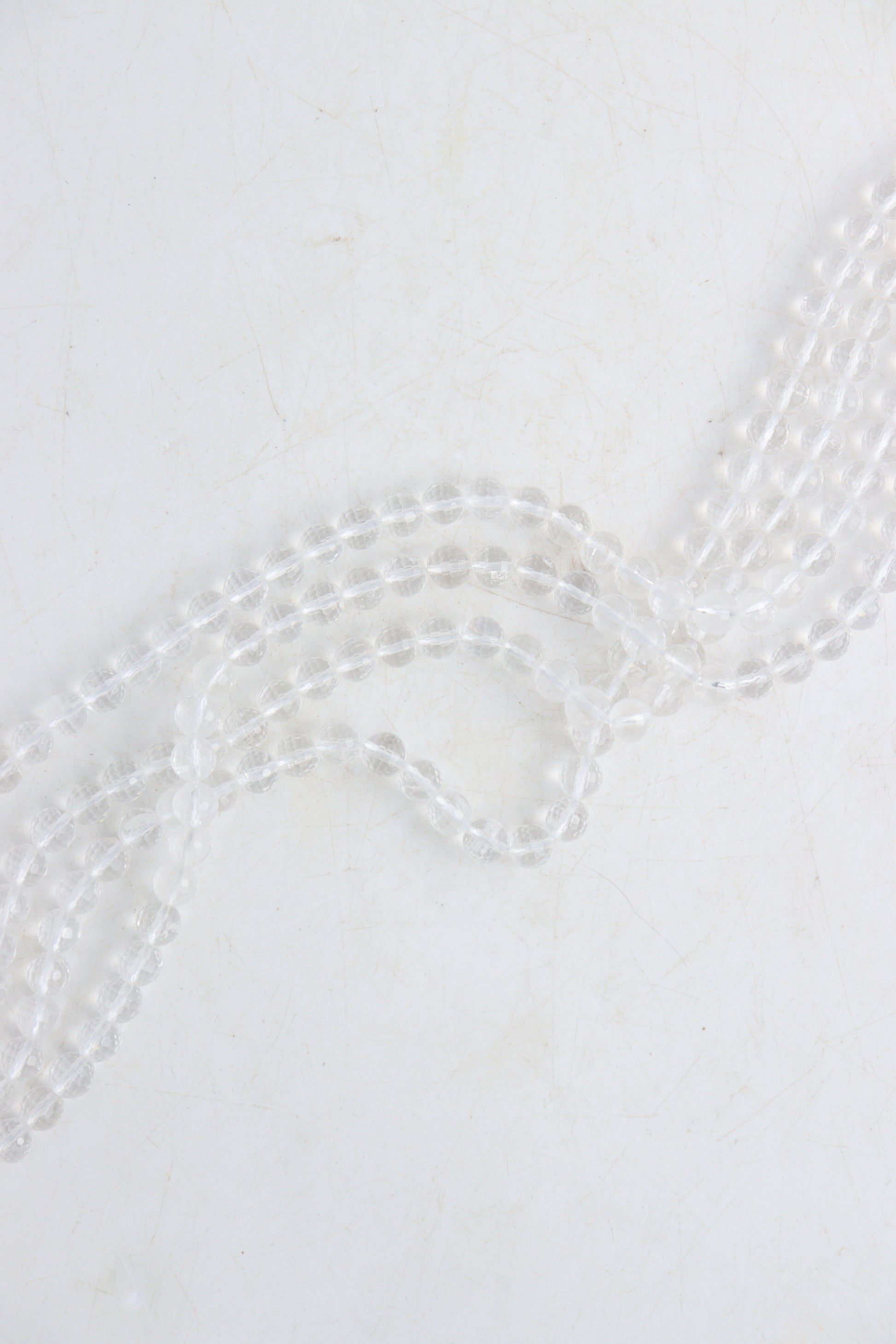 Quartz 8mm Round Faceted Beads - Expert Wholesale and Supplier of Wholesale Crystals & Bulk Gemstones, ["beads","Jewelry","Quartz"]