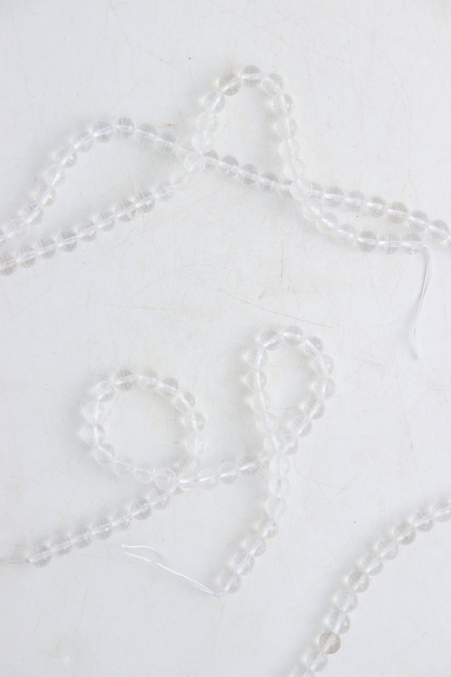 Quartz 8mm Round Faceted Beads - Expert Wholesale and Supplier of Wholesale Crystals & Bulk Gemstones, ["beads","Jewelry","Quartz"]