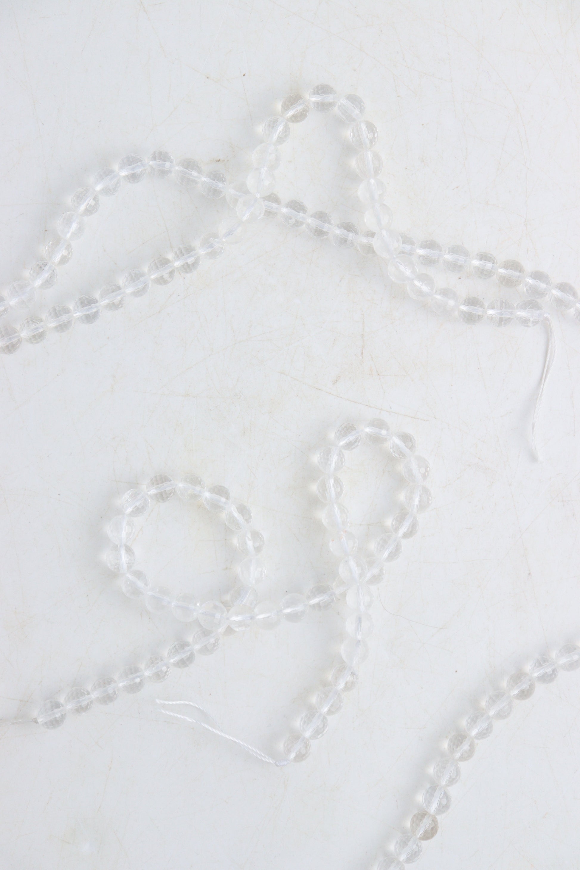 Quartz 8mm Round Faceted Beads - Expert Wholesale and Supplier of Wholesale Crystals & Bulk Gemstones, ["beads","Jewelry","Quartz"]