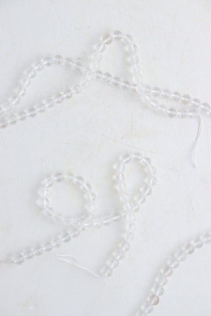 Quartz 8mm Round Faceted Beads - Expert Wholesale and Supplier of Wholesale Crystals & Bulk Gemstones, ["beads","Jewelry","Quartz"]