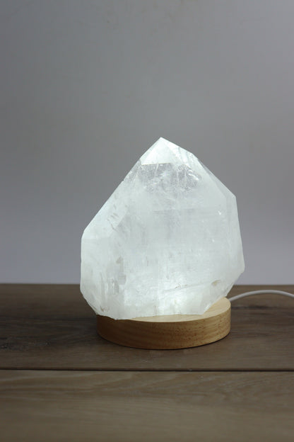 Quartz Tower With LED Lamp