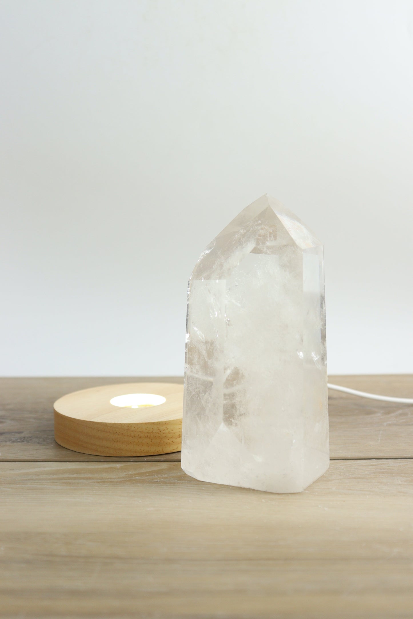 Quartz Tower With LED Lamp - Expert Supplier of Wholesale Crystals & Bulk Gemstones